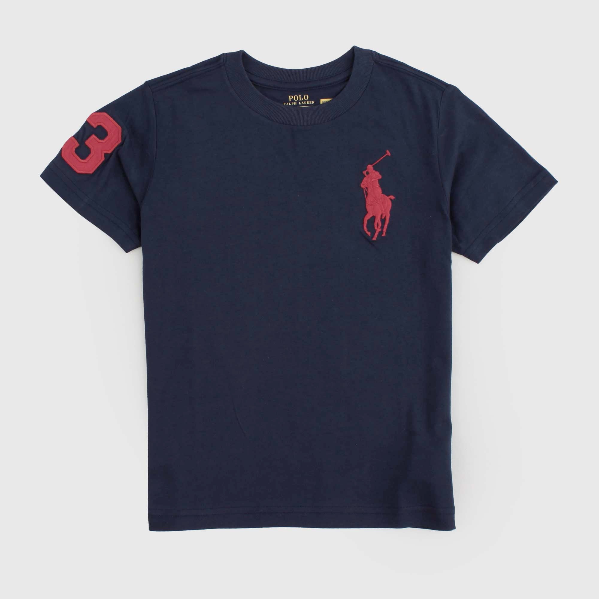 T-shirt Blu Con Logo Firmata RALPH LAUREN - annameglio.com abbigliamento moda