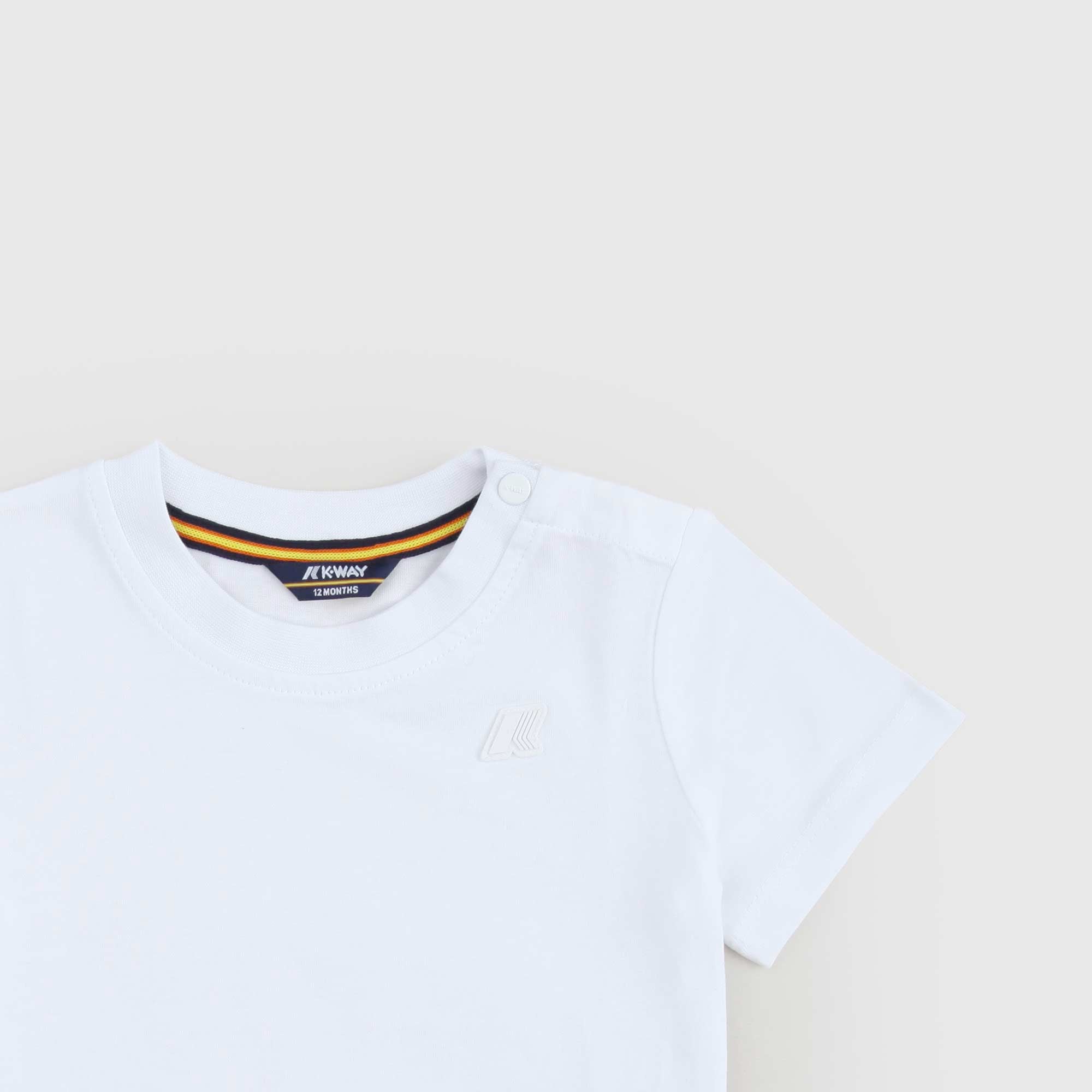 T-shirt Tete Bianca Firmata K-WAY - annameglio.com abbigliamento moda