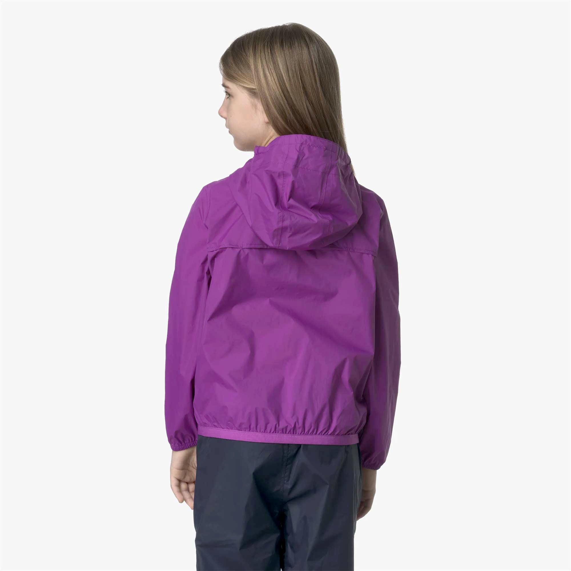 Giacca P. Lil Stretch Dot Viola Firmata K-WAY - annameglio.com abbigliamento moda