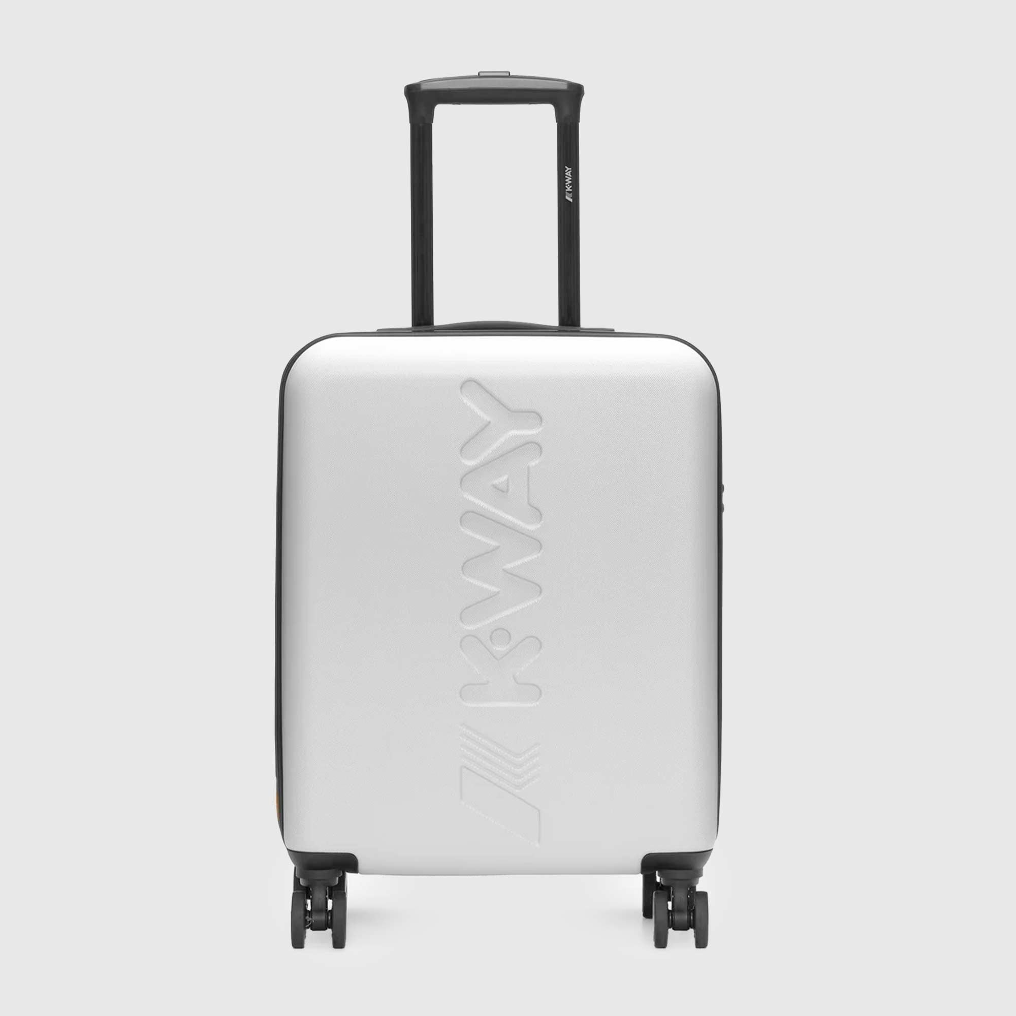 Trolley Small White Firmato K-WAY - annameglio.com abbigliamento moda