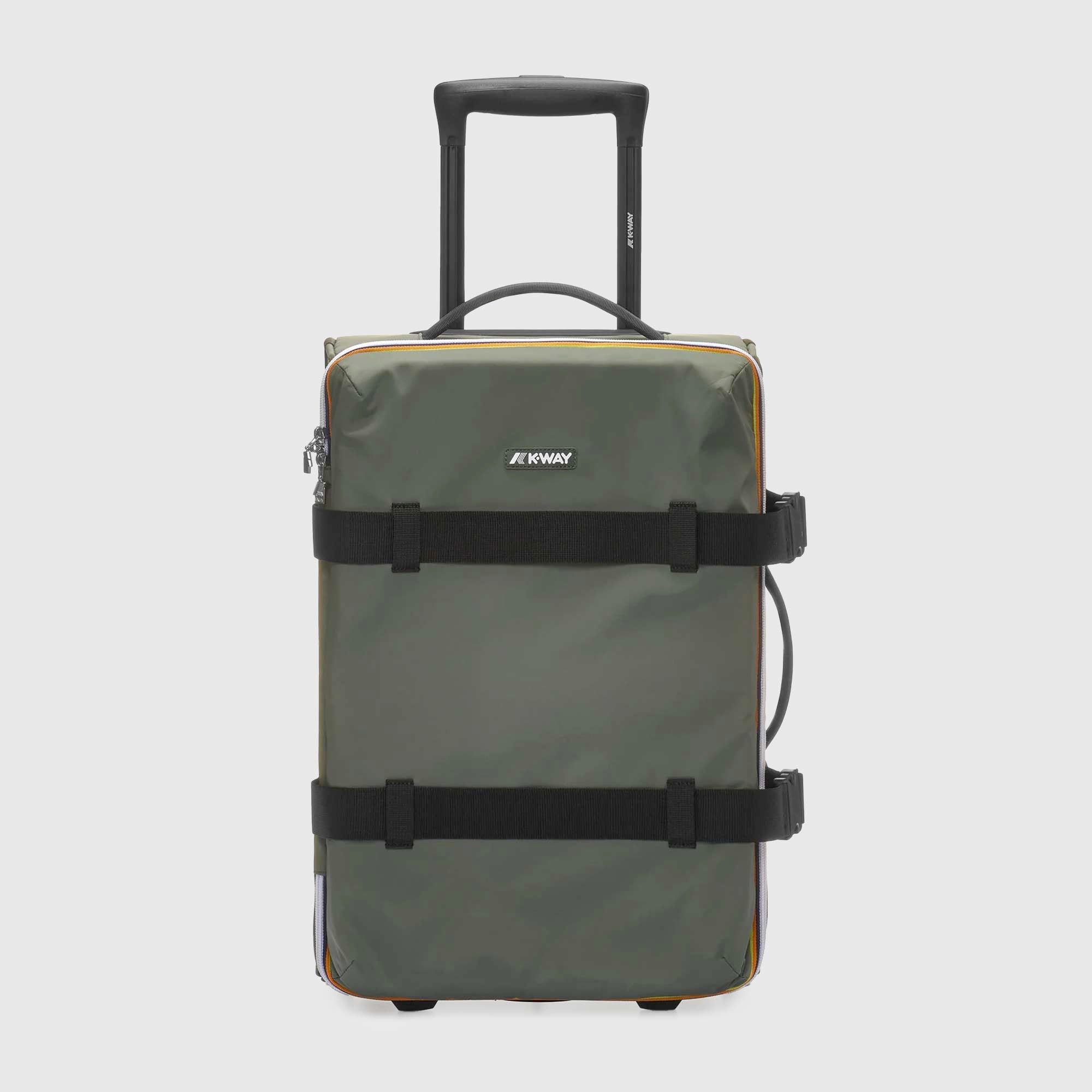 Trolley Blossac S Verde Firmato K-WAY - annameglio.com abbigliamento moda