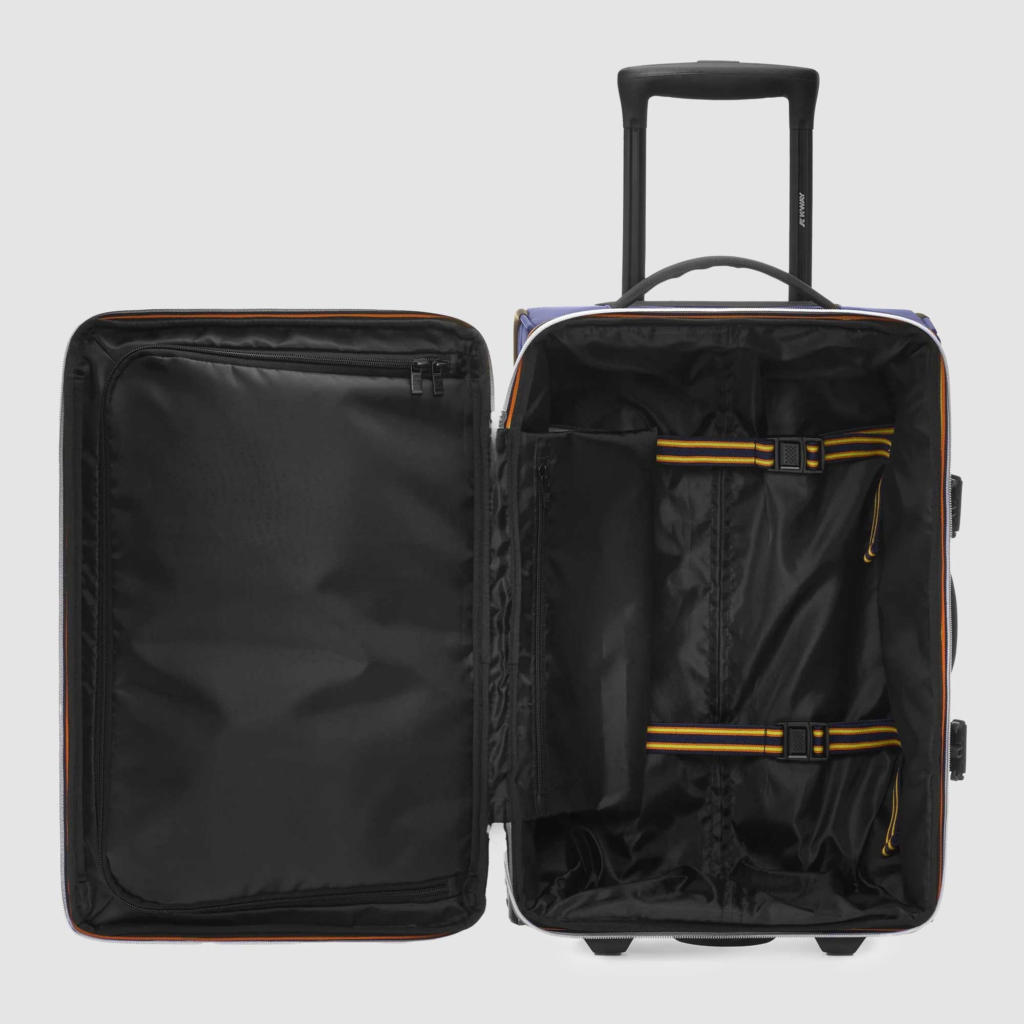 Trolley Blossac S Blu Firmato K-WAY - annameglio.com abbigliamento moda