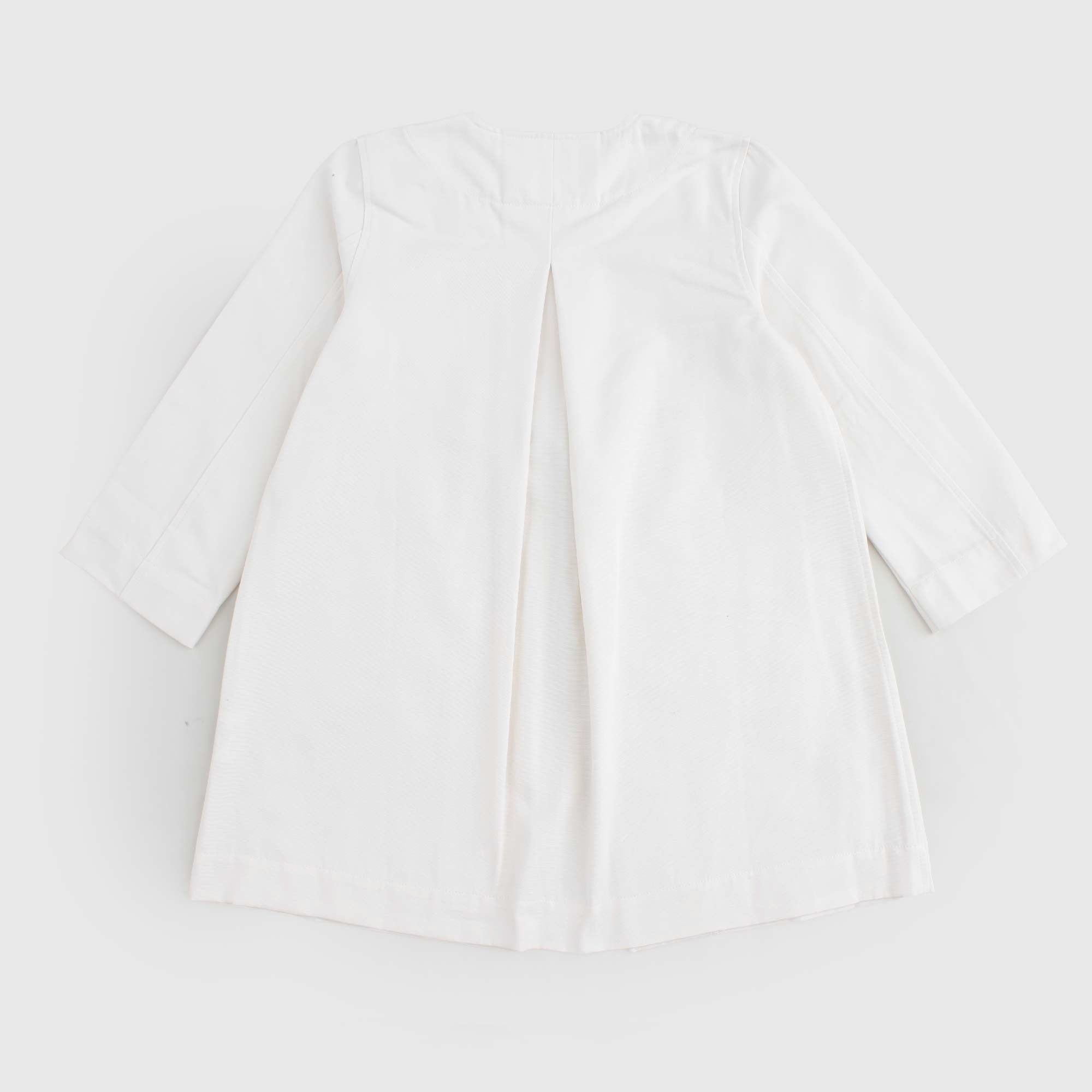 Spolverino Bianco Firmato BABE AND TESS - annameglio.com abbigliamento moda