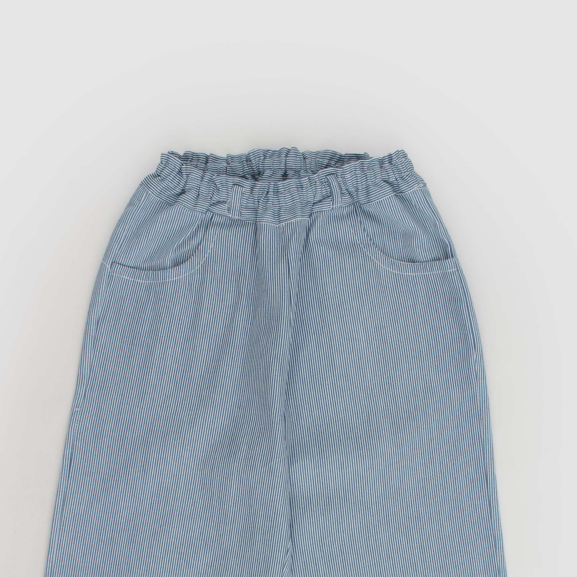 Pantalone Bianco e Celeste Firmato BABE & TESS - annameglio.com abbigliamento moda