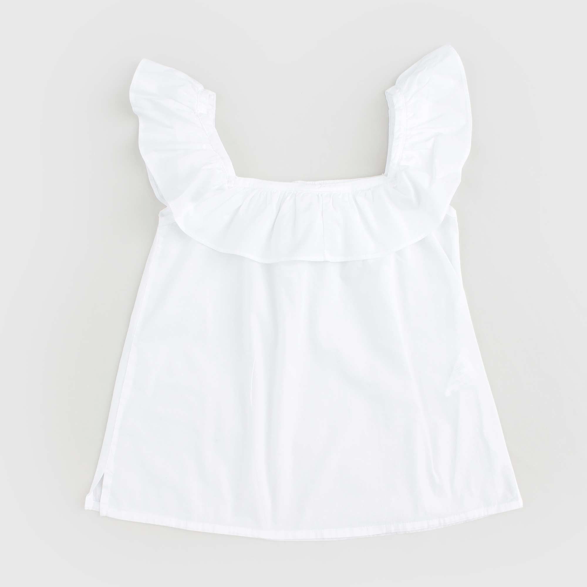 Top Bianco A Bretelline Firmato BABE AND TESS - annameglio.com abbigliamento moda