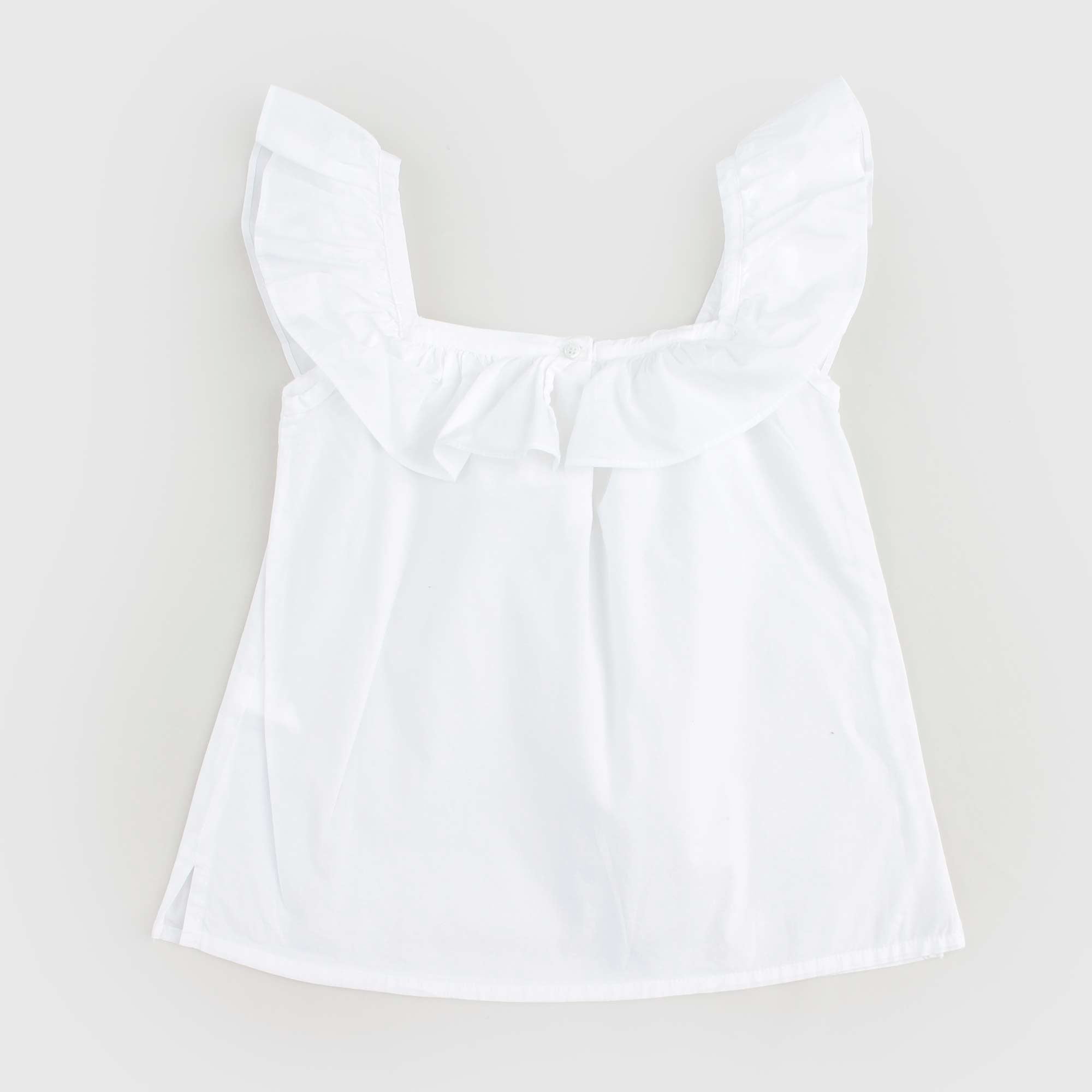 Top Bianco A Bretelline Firmato BABE AND TESS - annameglio.com abbigliamento moda