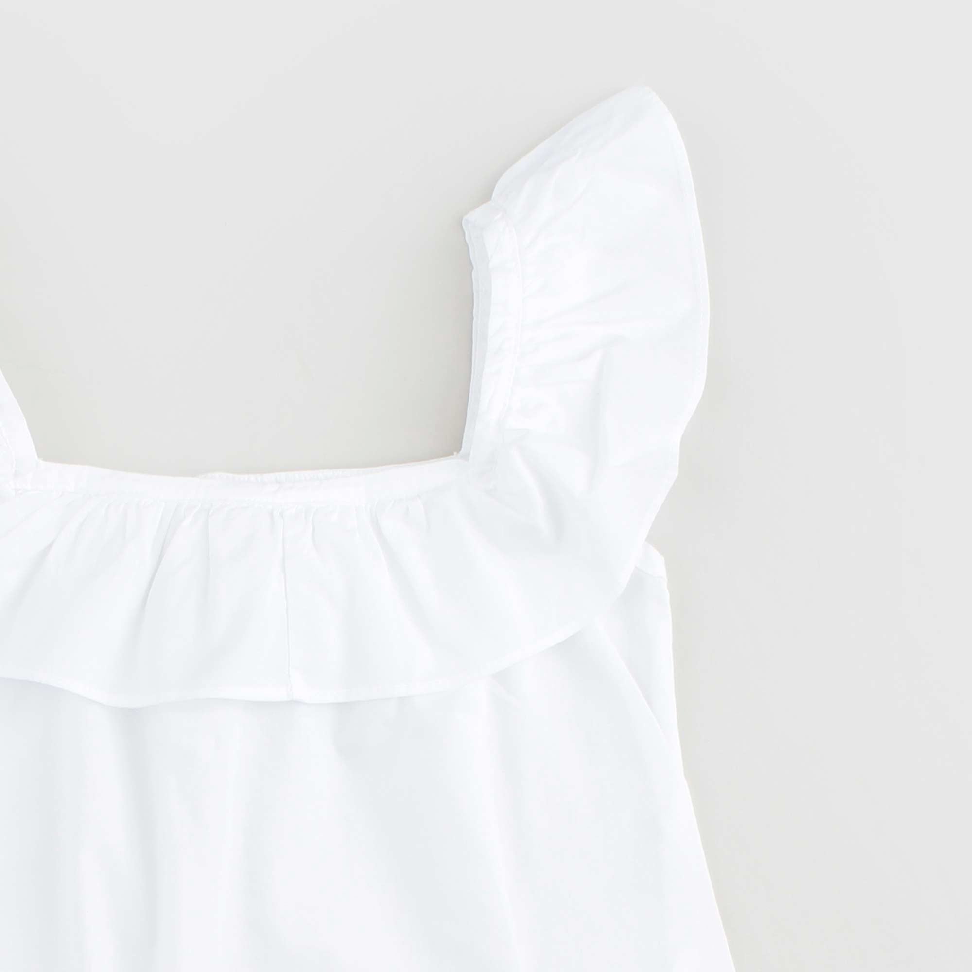 Top Bianco A Bretelline Firmato BABE AND TESS - annameglio.com abbigliamento moda