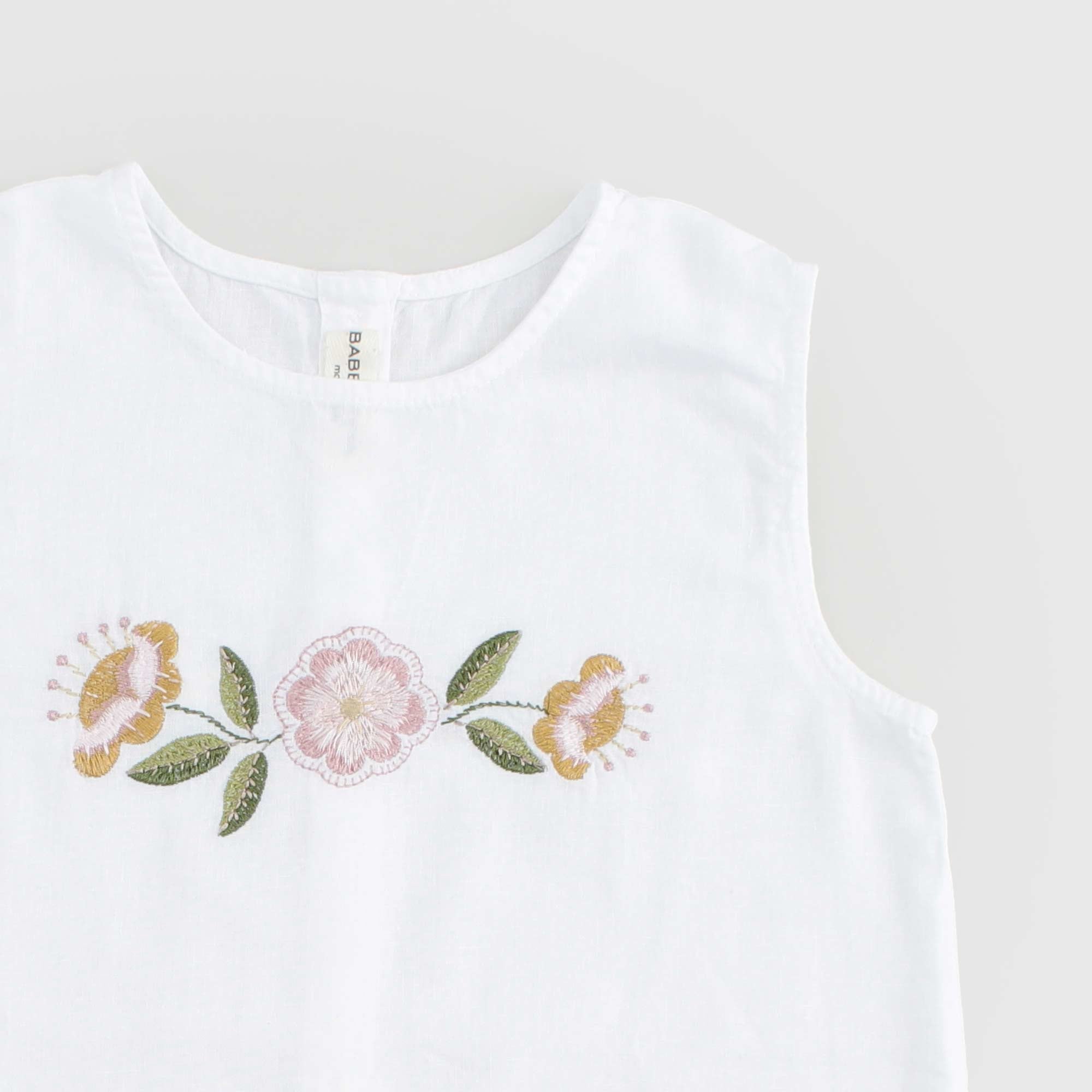 Top Bianco Girocollo Firmato BABE & TESS - annameglio.com abbigliamento moda