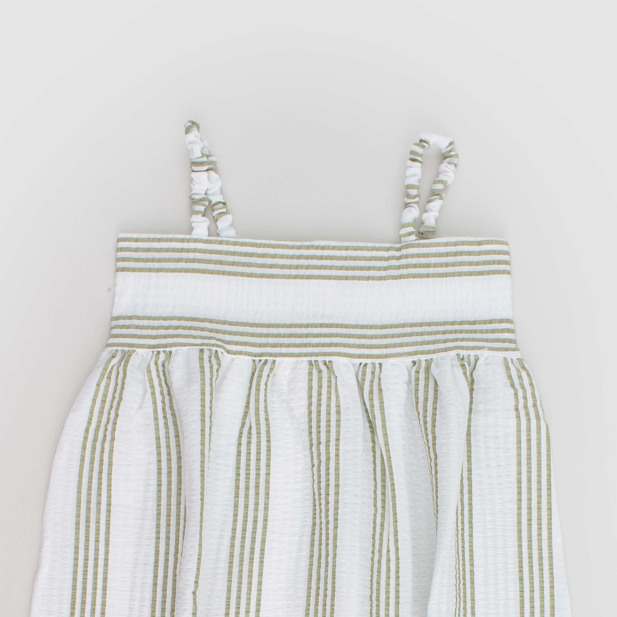 Abito Bianco e Verde Firmato BABE & TESS - annameglio.com abbigliamento moda