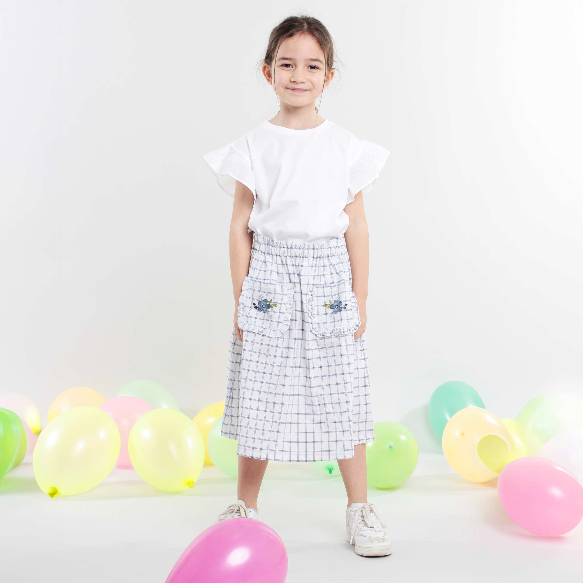 Gonna A Quadri Firmata BABE & TESS - annameglio.com abbigliamento moda