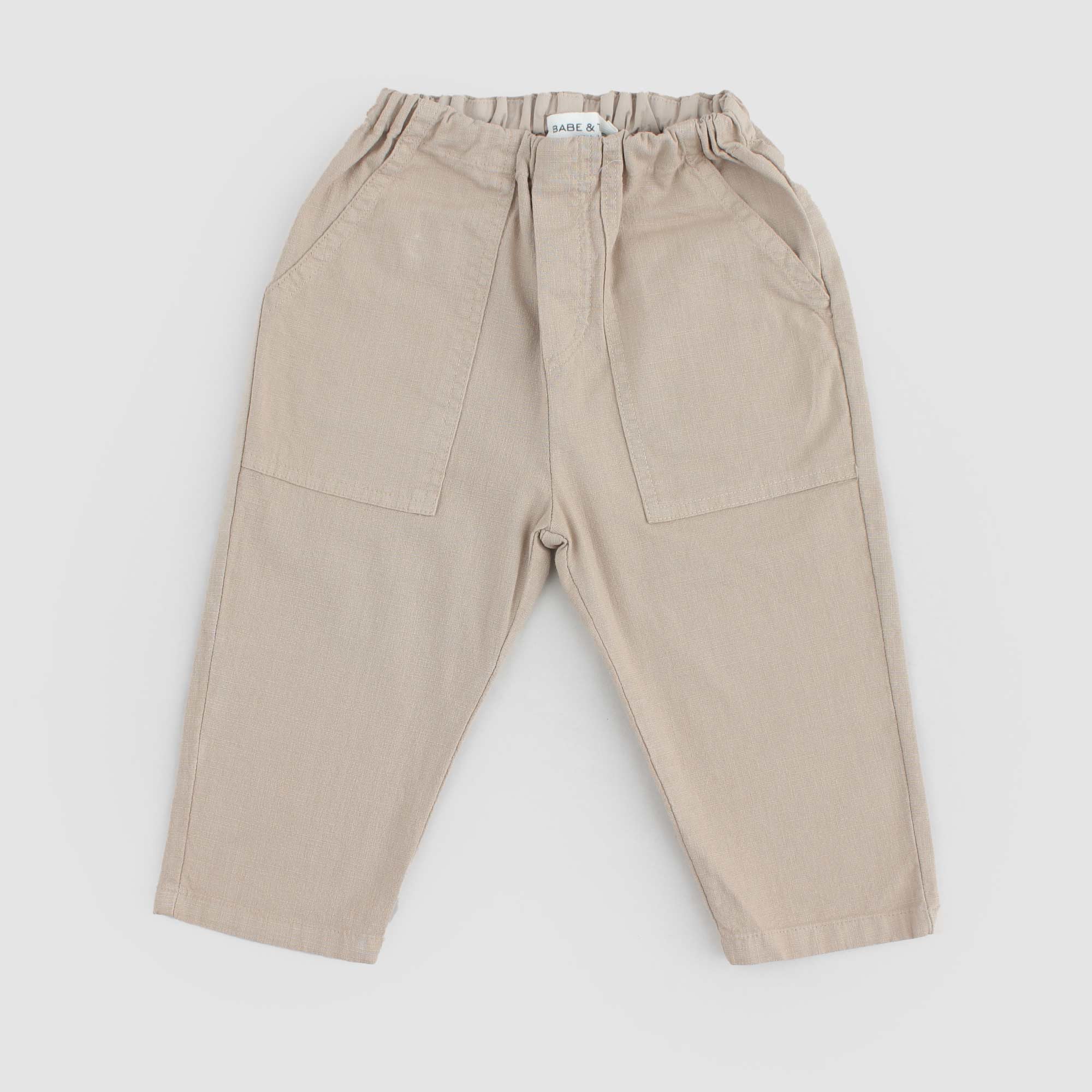 Pantalone Beige Bimbo Firmato BABE & TESS - annameglio.com abbigliamento moda