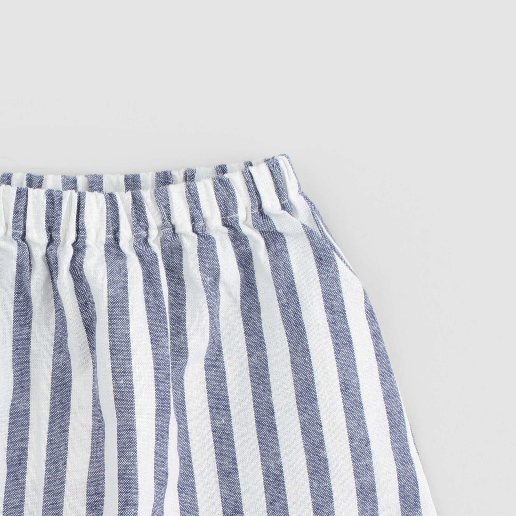 Bermuda Celeste Firmato BABE & TESS - annameglio.com abbigliamento moda