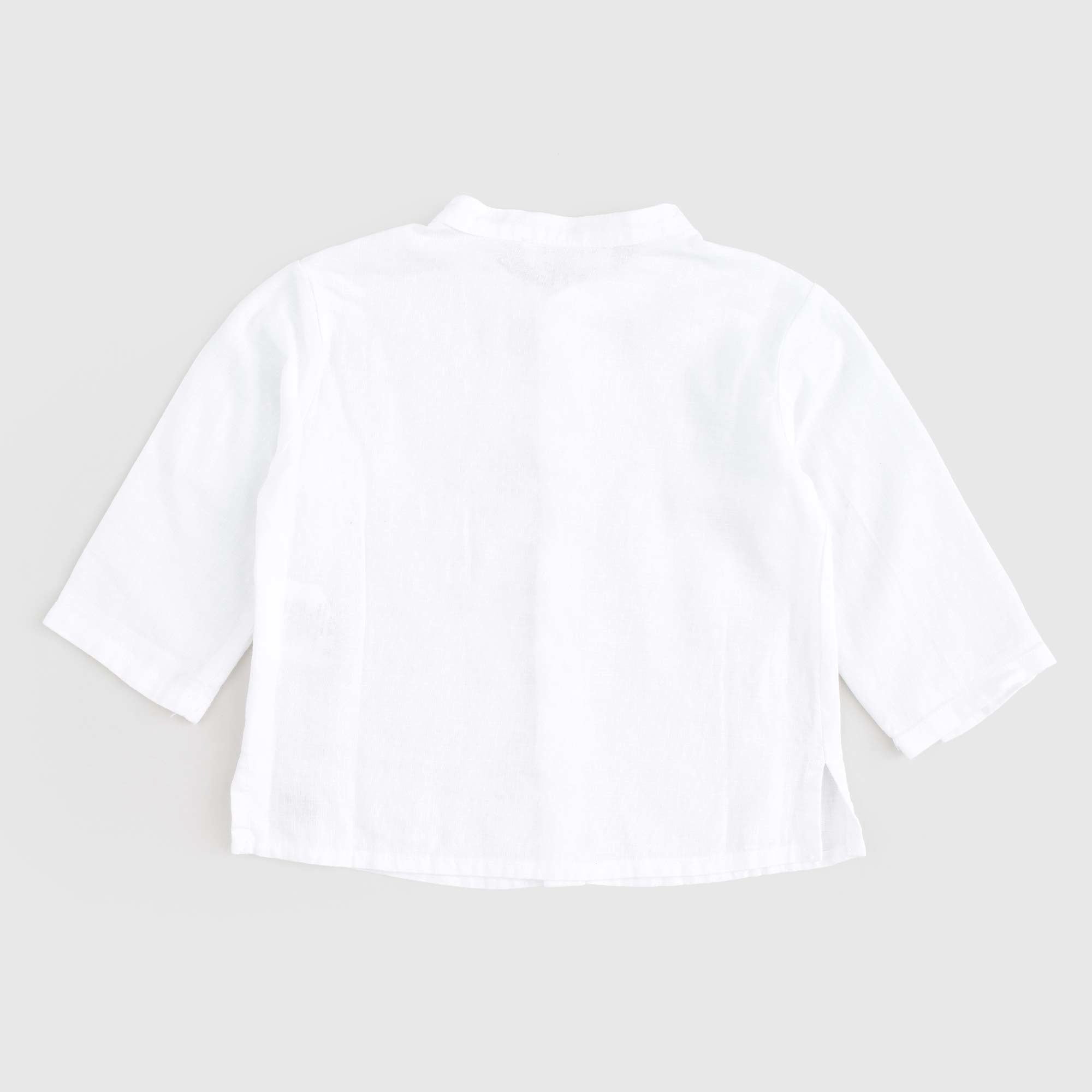 Camicia Bianca Con Logo Firmata BABE & TESS - annameglio.com abbigliamento moda