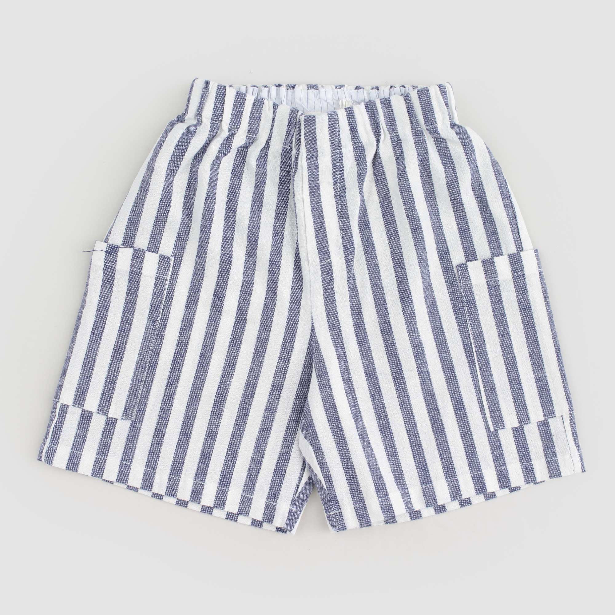 Bermuda Bianco E Blu Firmato BABE & TESS - annameglio.com abbigliamento moda