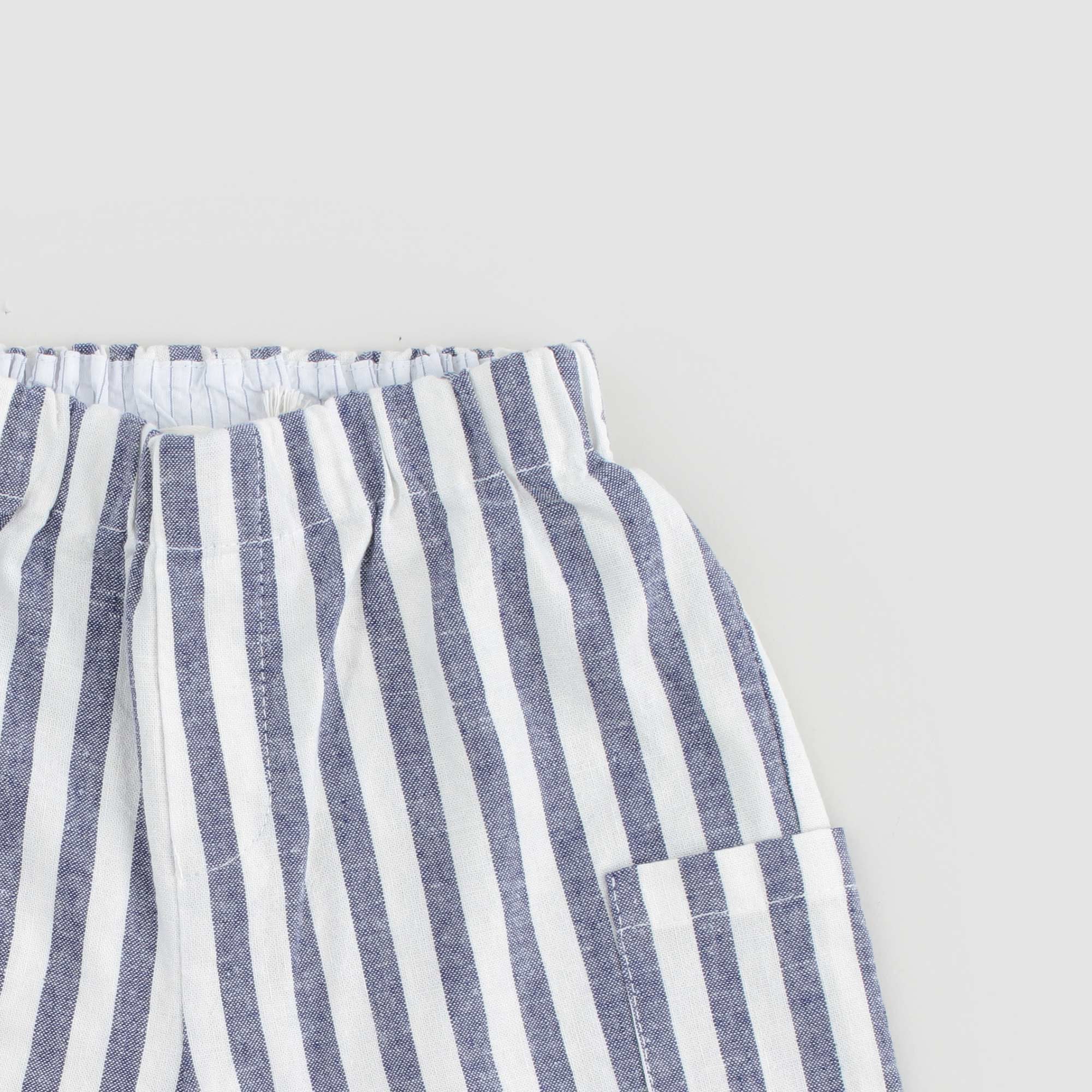 Bermuda Bianco E Blu Firmato BABE & TESS - annameglio.com abbigliamento moda