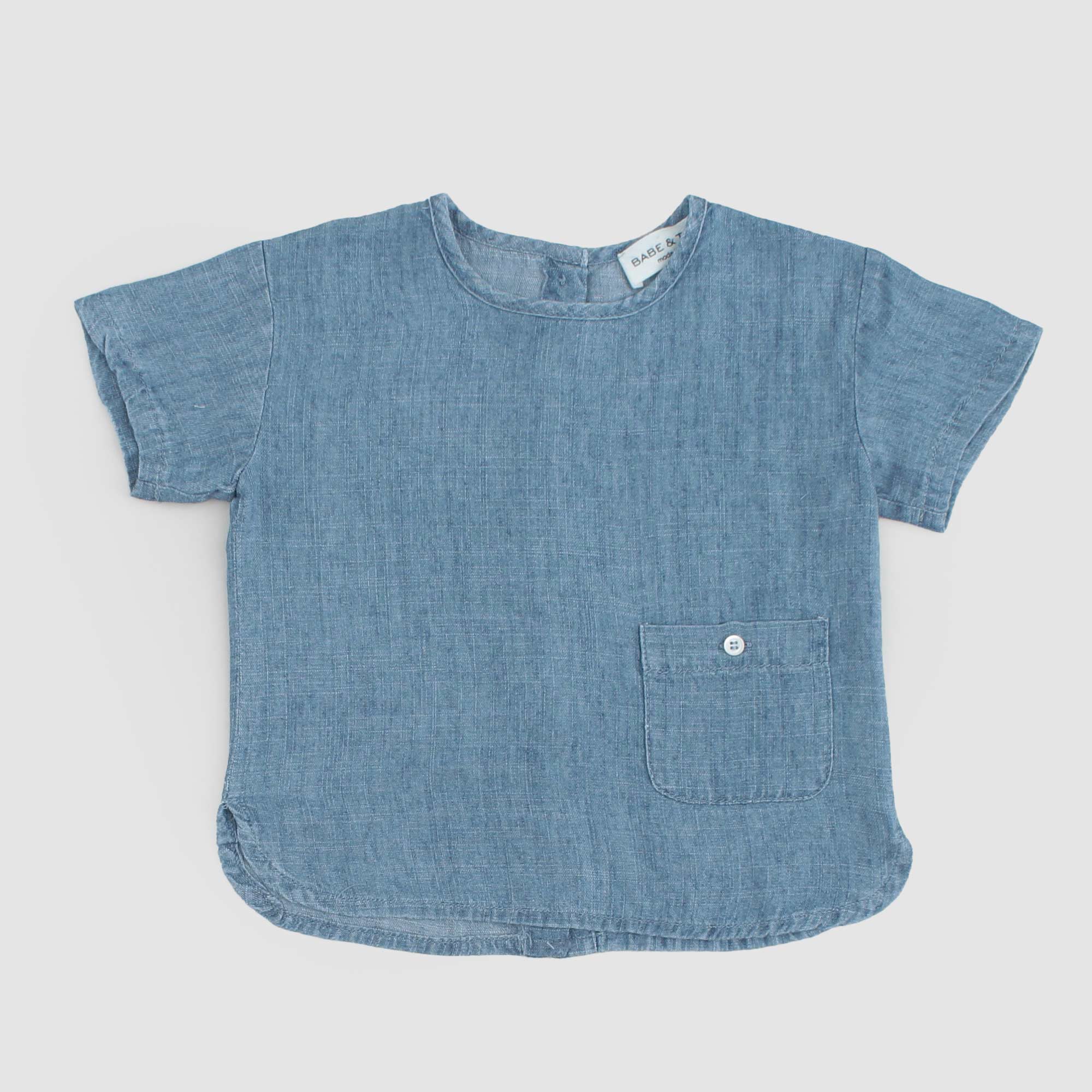 Casacca Blu Con Bottoni Firmata BABE & TESS - annameglio.com abbigliamento moda