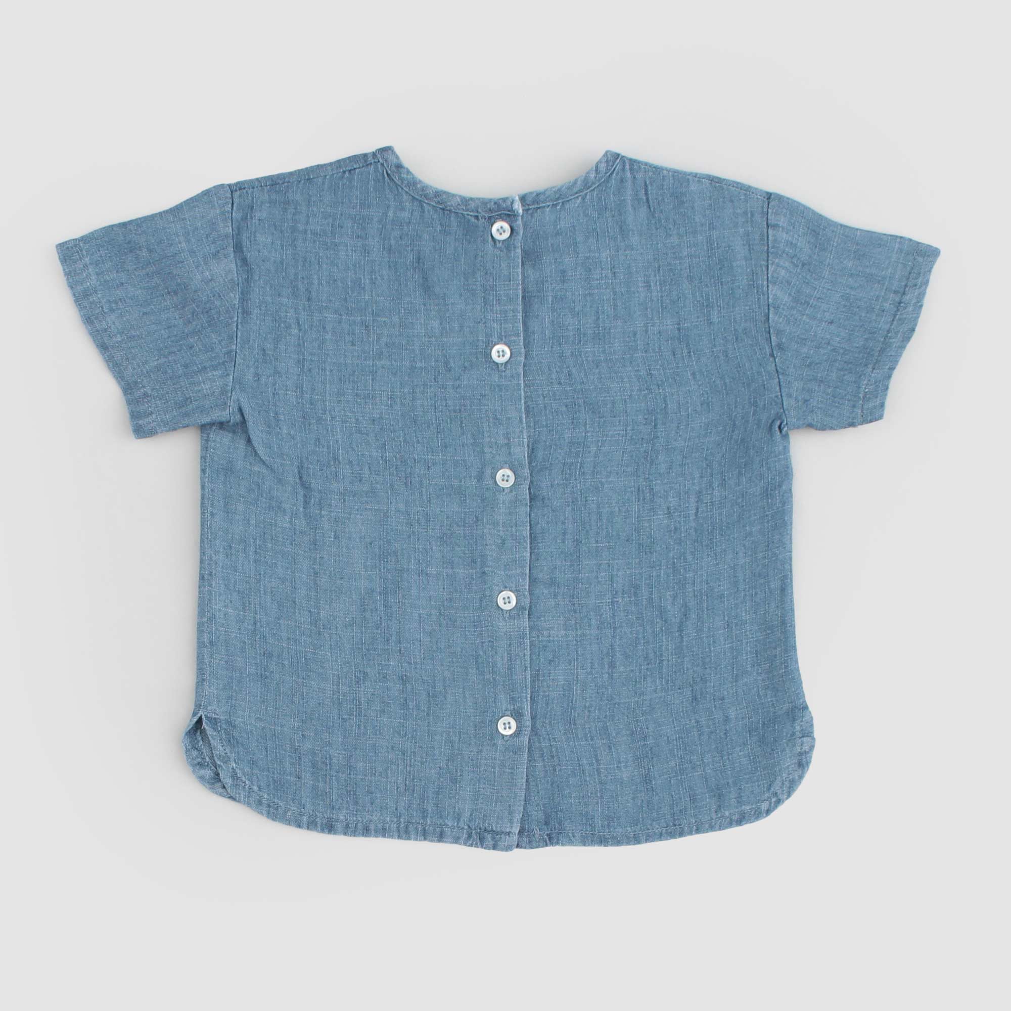 Casacca Blu Con Bottoni Firmata BABE & TESS - annameglio.com abbigliamento moda