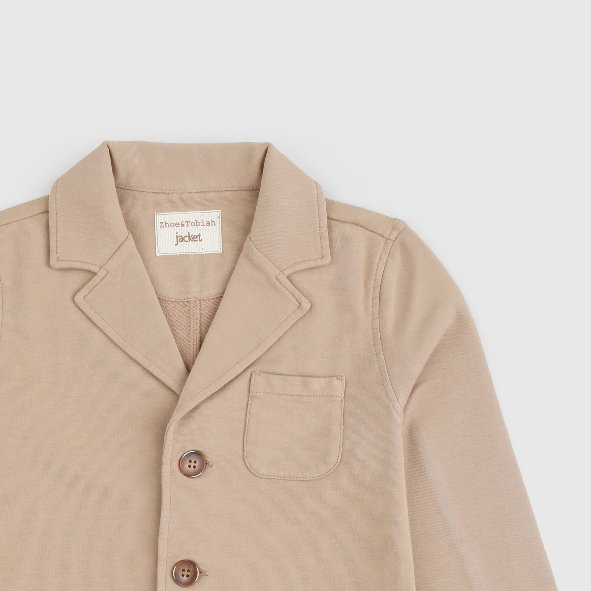 Giacca In Tessuto Beige Firmata ZHOE & TOBIAH - annameglio.com abbigliamento moda