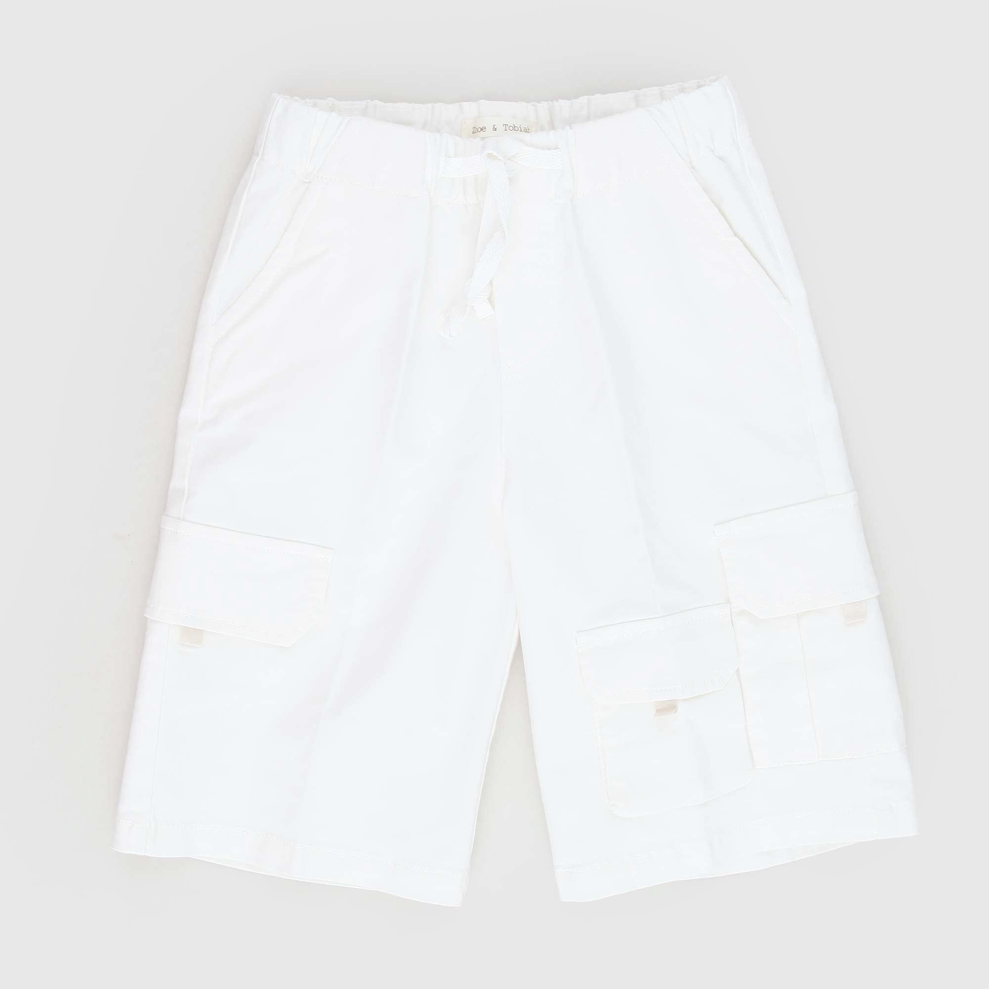 Bermuda Latte Firmato ZHOE & TOBIAH - annameglio.com abbigliamento moda