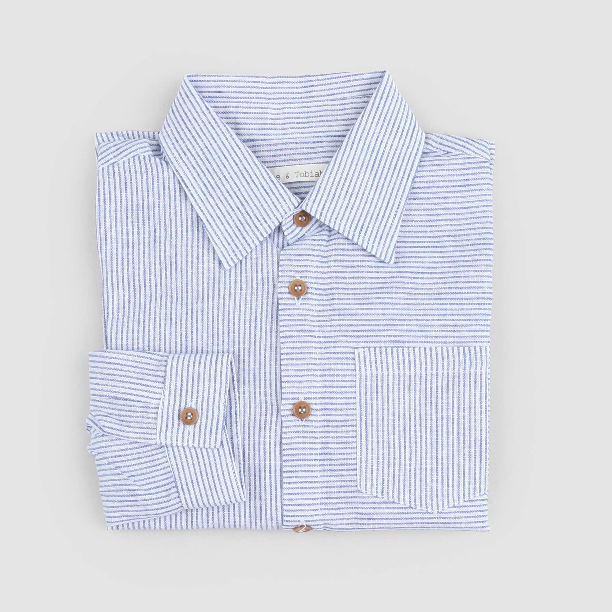 Camicia Blu Scuro Firmata ZHOE & TOBIAH - annameglio.com abbigliamento moda