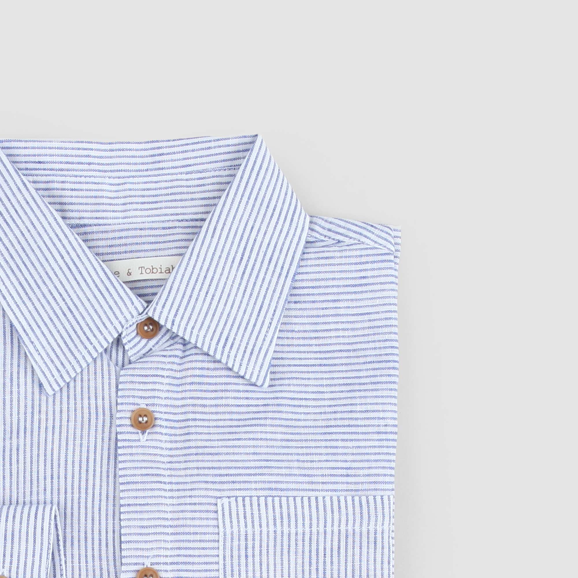 Camicia Blu Scuro Firmata ZHOE & TOBIAH - annameglio.com abbigliamento moda