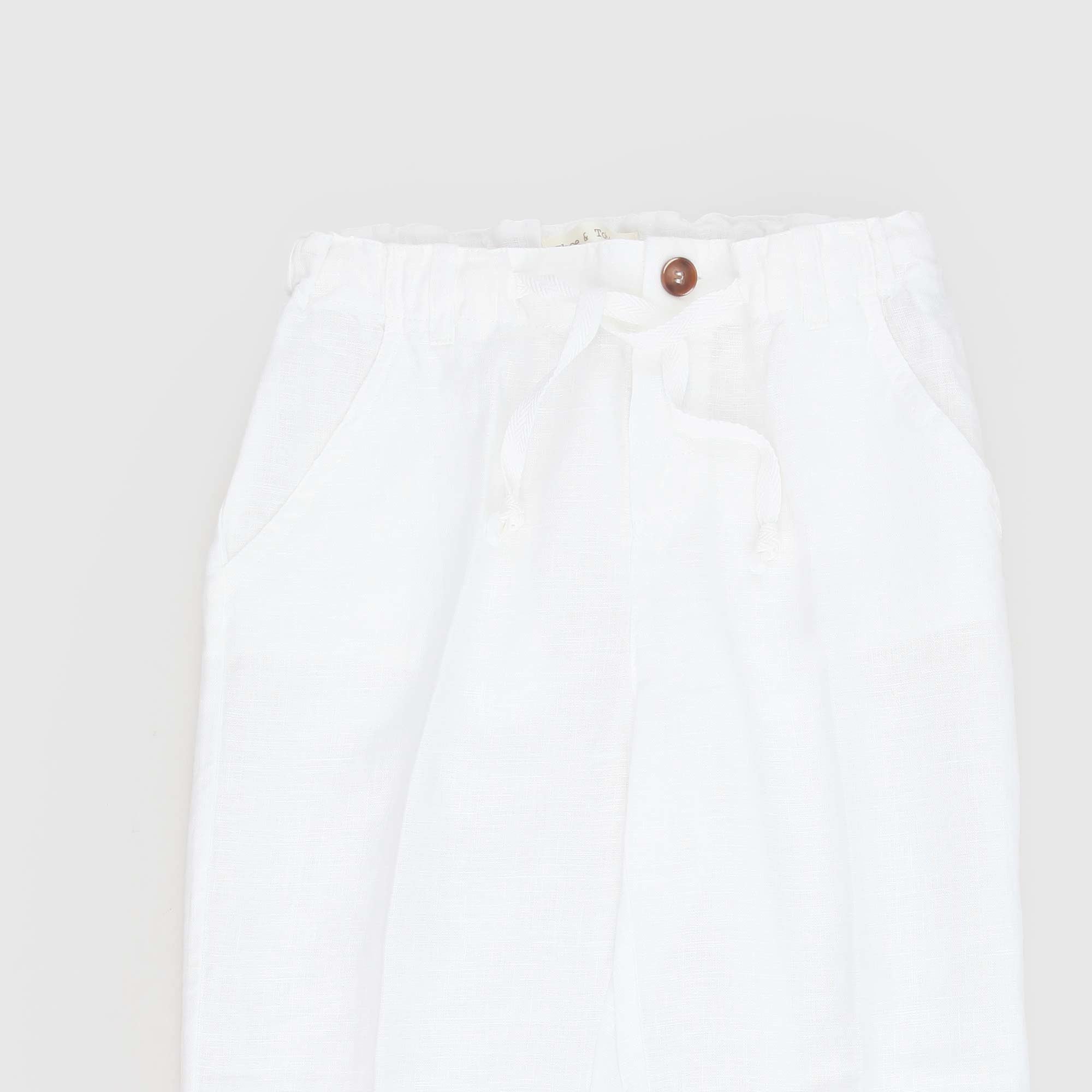 Pantalone Bianco Firmato ZHOE & TOBIAH - annameglio.com abbigliamento moda