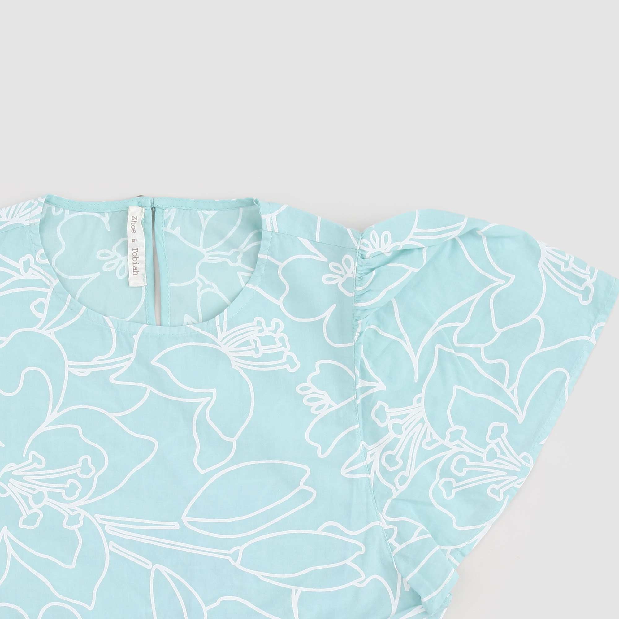 Blusa Celeste Firmata ZHOE & TOBIAH - annameglio.com abbigliamento moda