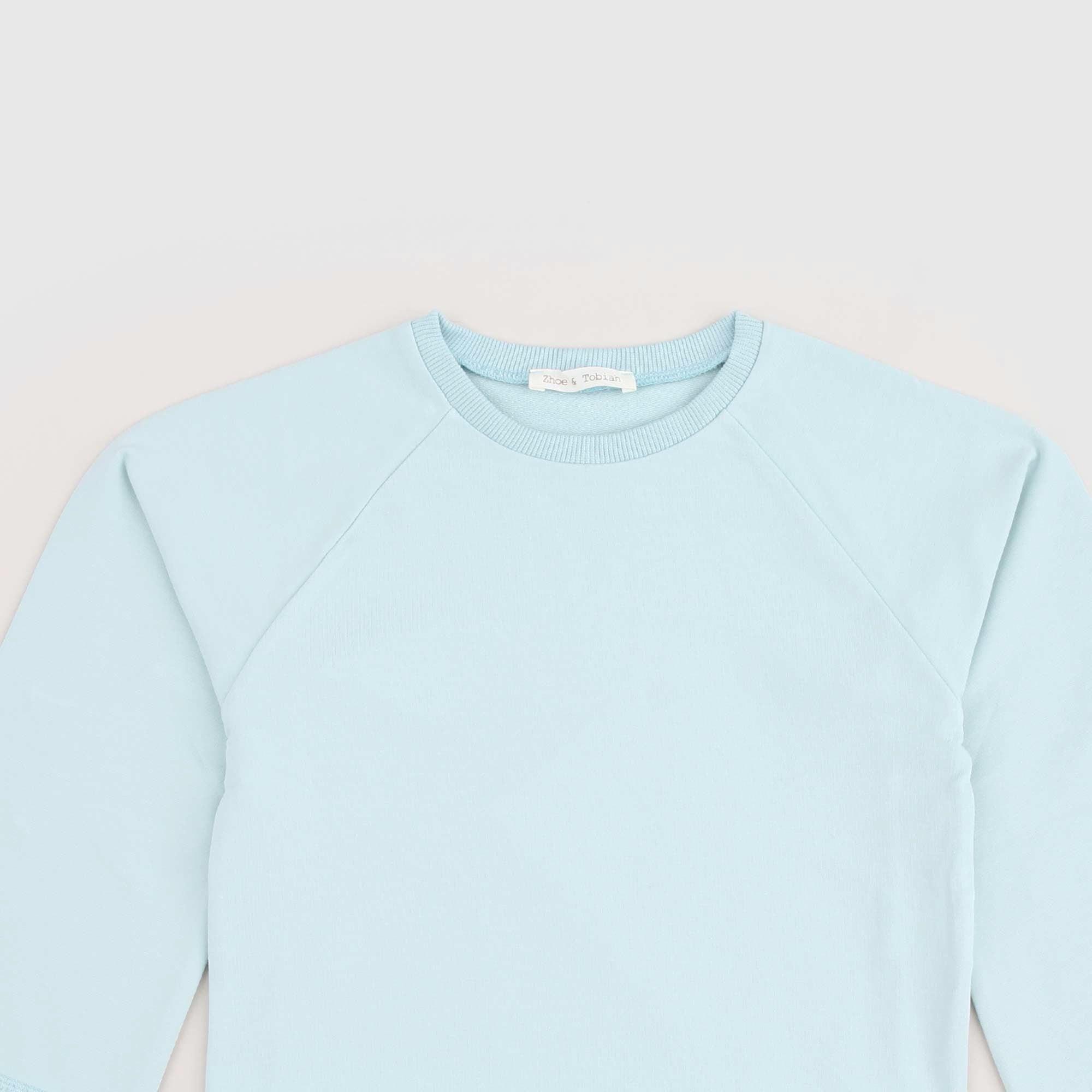 Felpa Verde Acqua Firmata ZHOE & TOBIAH - annameglio.com abbigliamento moda