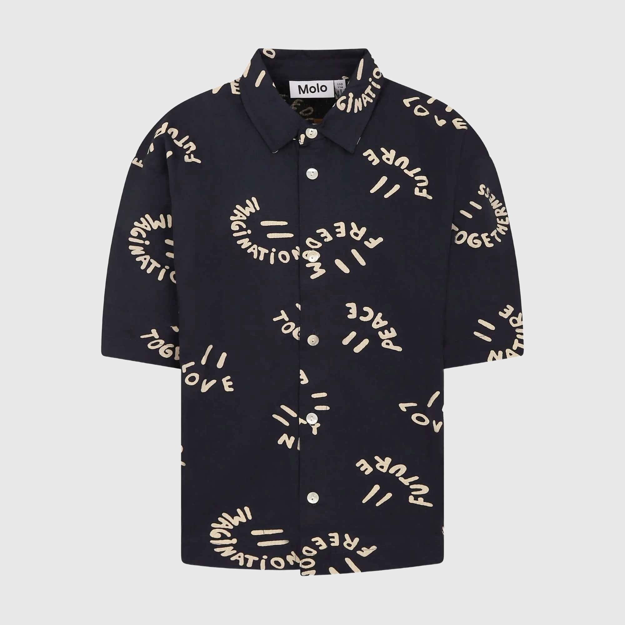 Camicia Con Stampa Firmata MOLO - annameglio.com abbigliamento moda