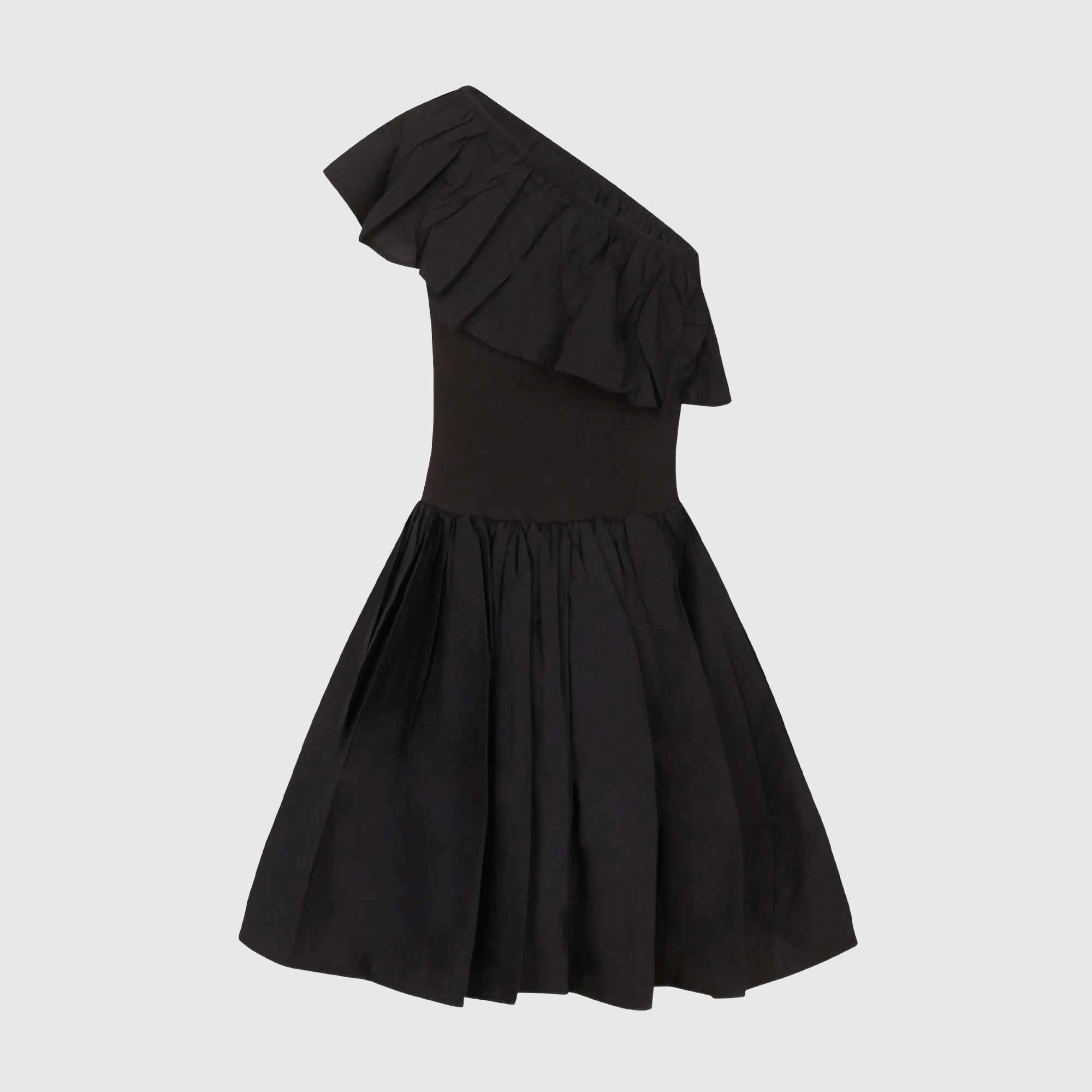 Abito Monospalla Nero Firmato MOLO - annameglio.com abbigliamento moda