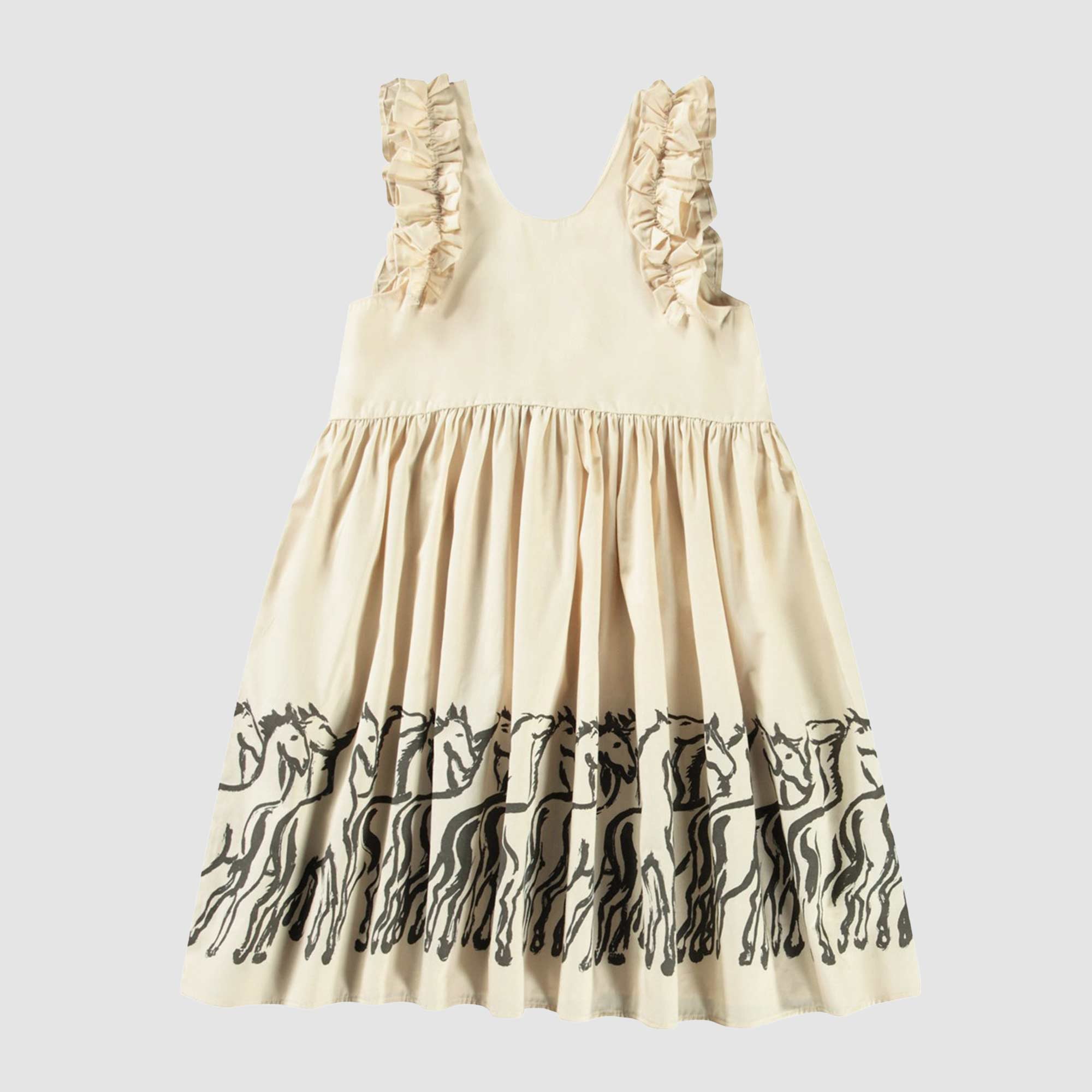 Abito Beige Con Stampe Firmato MOLO - annameglio.com abbigliamento moda