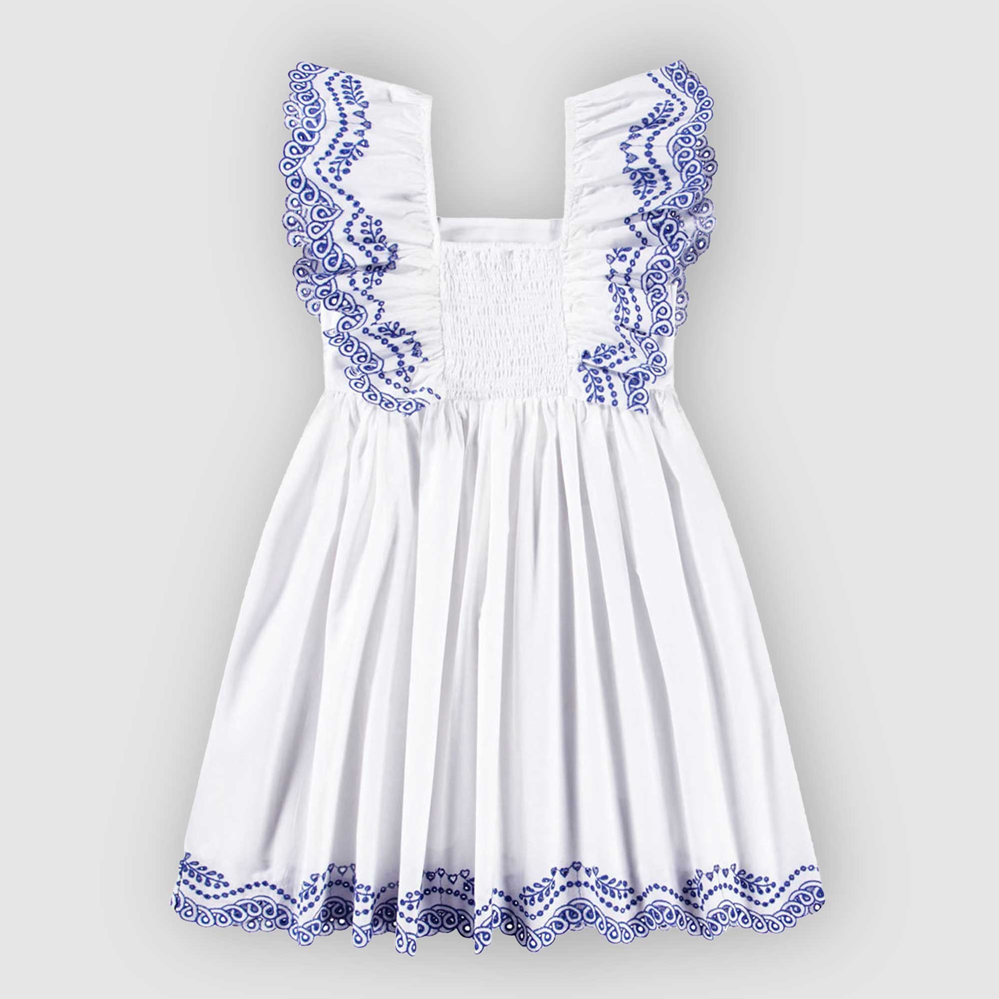 Abito Bianco E Blu Firmato MOLO - annameglio.com abbigliamento moda