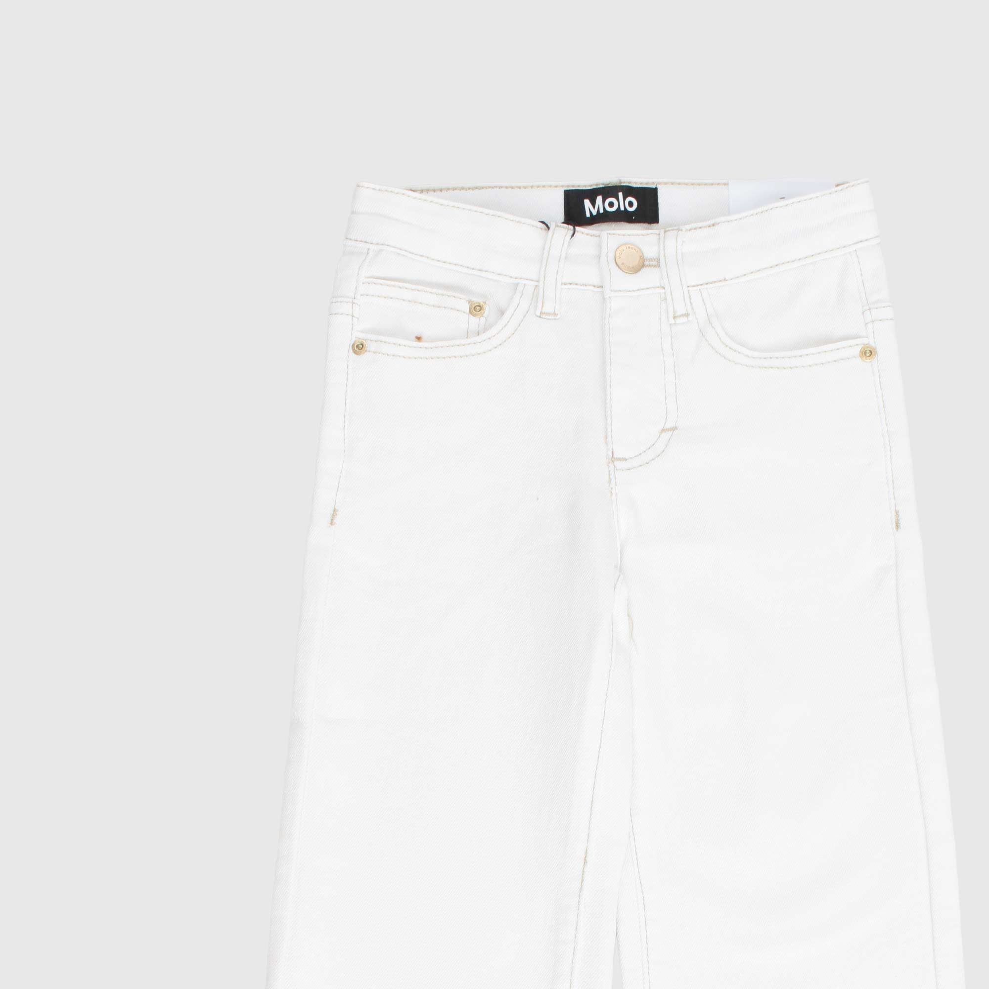 Pantalone Latte A Zampa Firmato MOLO - annameglio.com abbigliamento moda