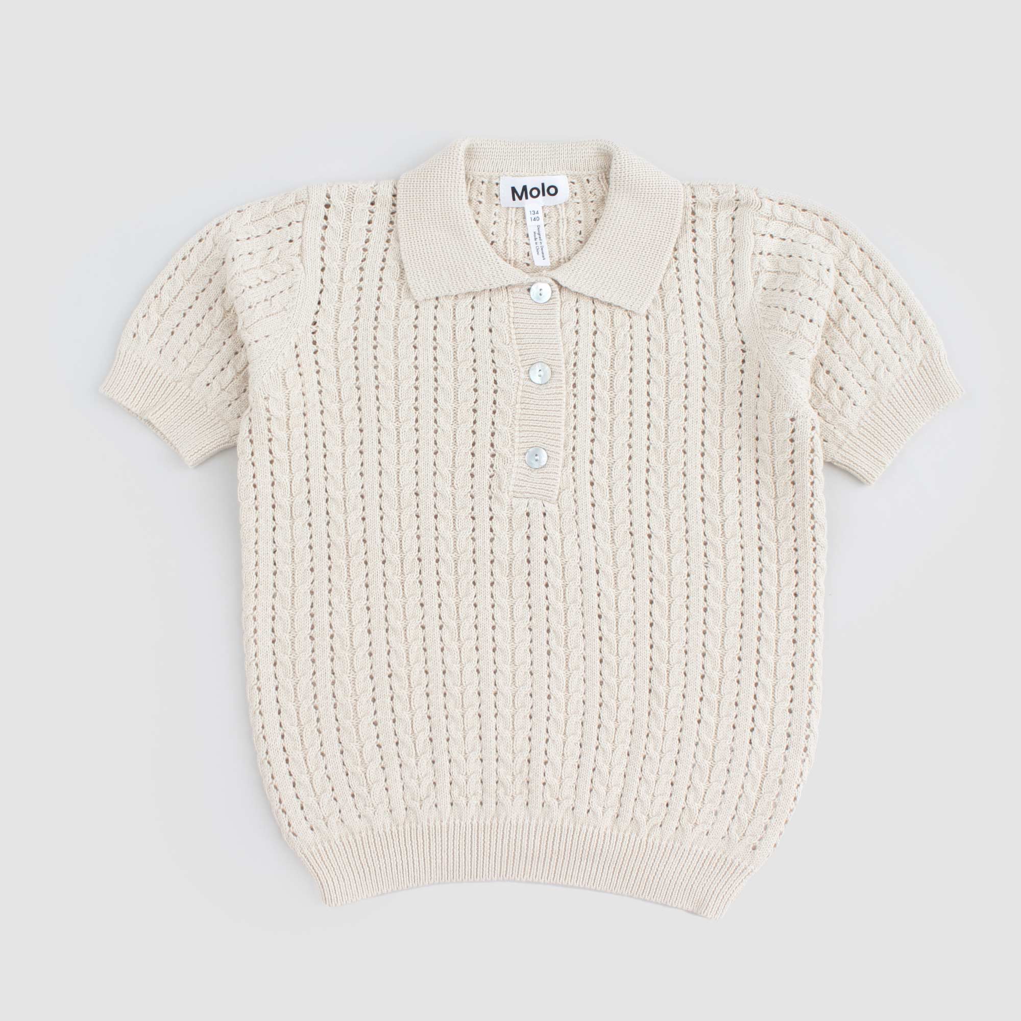 Polo Beige Firmata MOLO - annameglio.com abbigliamento moda