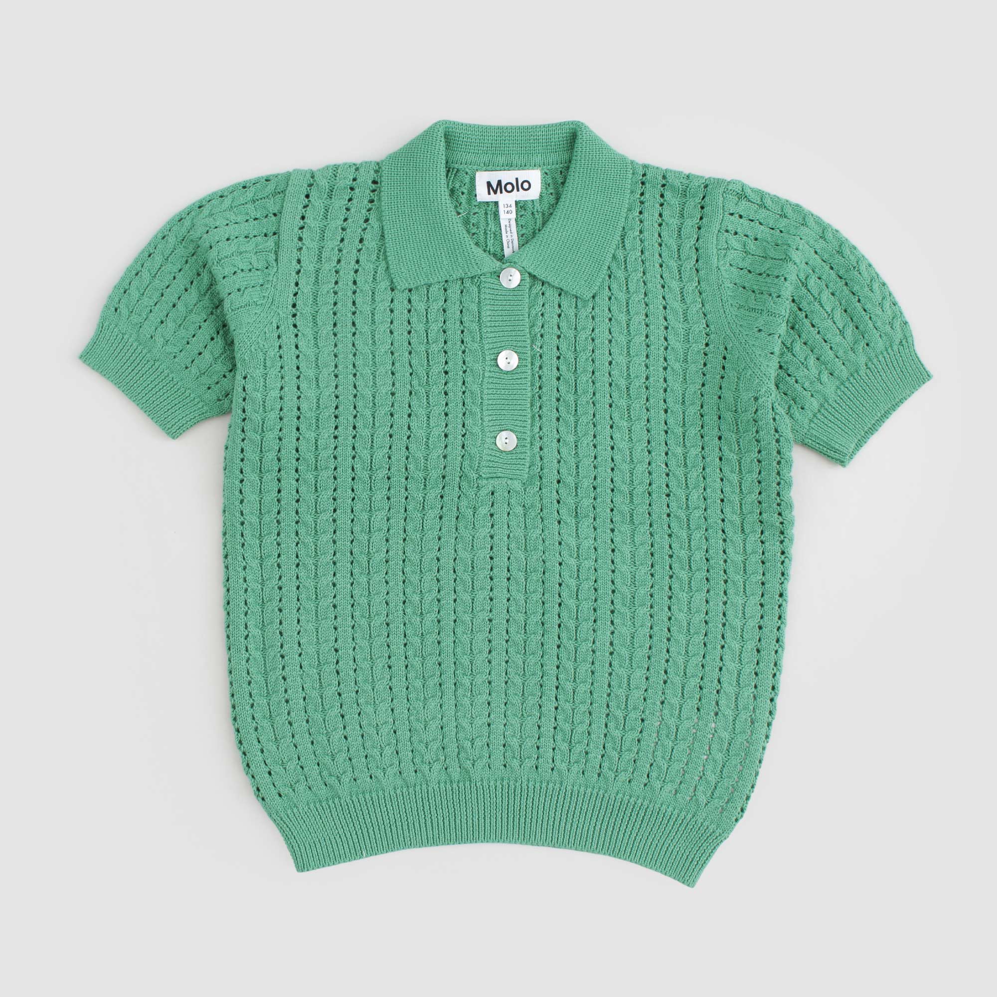 Polo Verde Firmata MOLO - annameglio.com abbigliamento moda