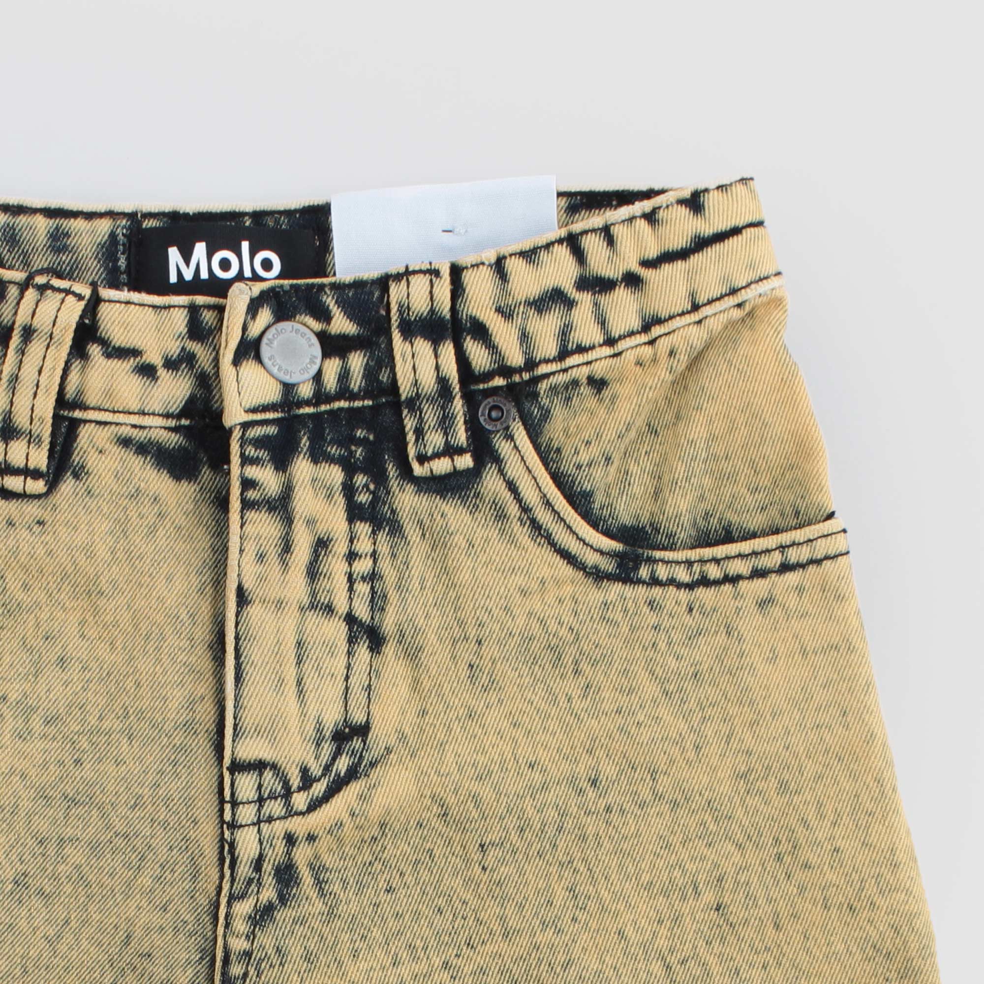 Bermuda Giallo E Nero Firmato MOLO - annameglio.com abbigliamento moda