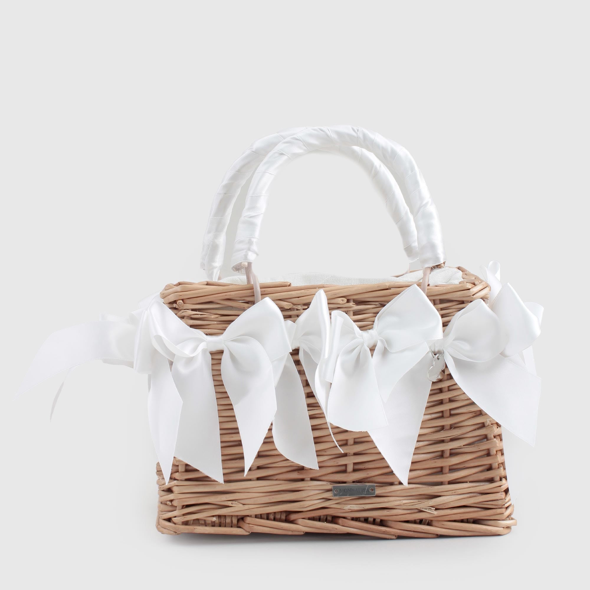 Borsa in Vimine Firmata MONNALISA - annameglio.com abbigliamento moda