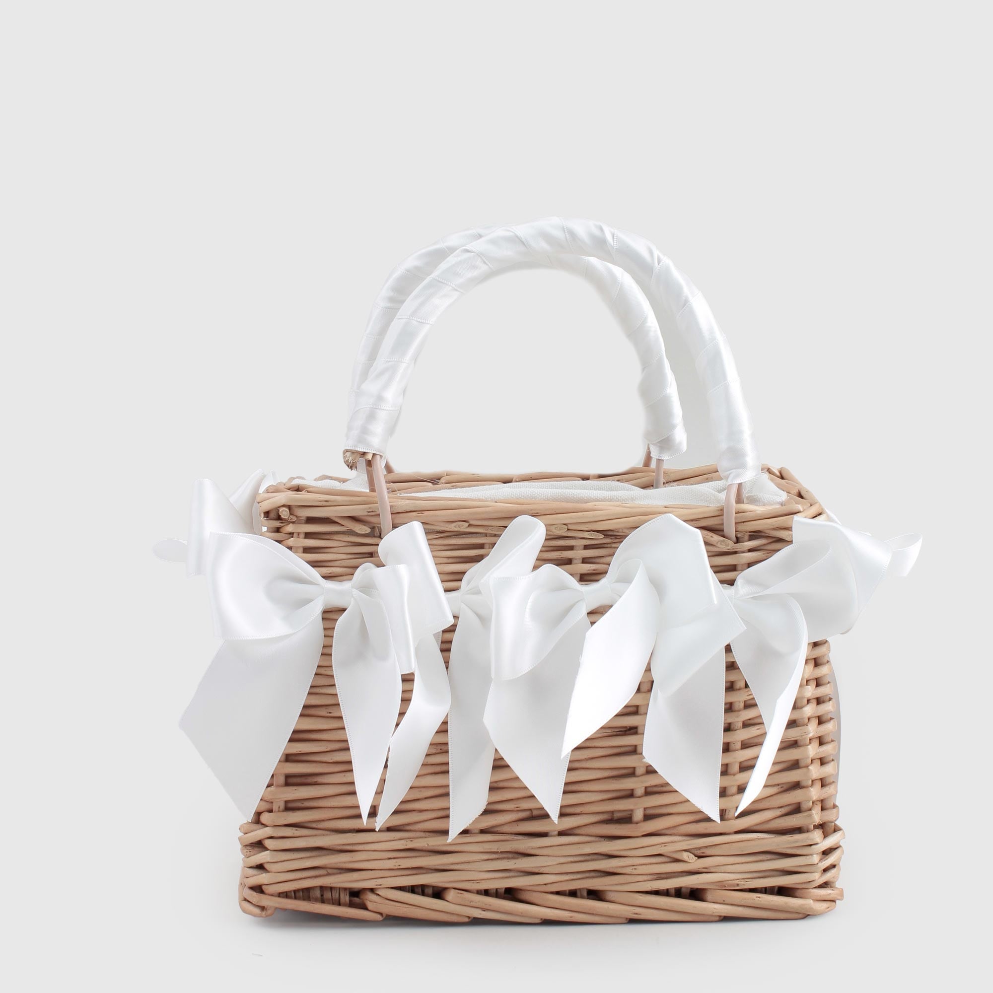 Borsa in Vimine Firmata MONNALISA - annameglio.com abbigliamento moda