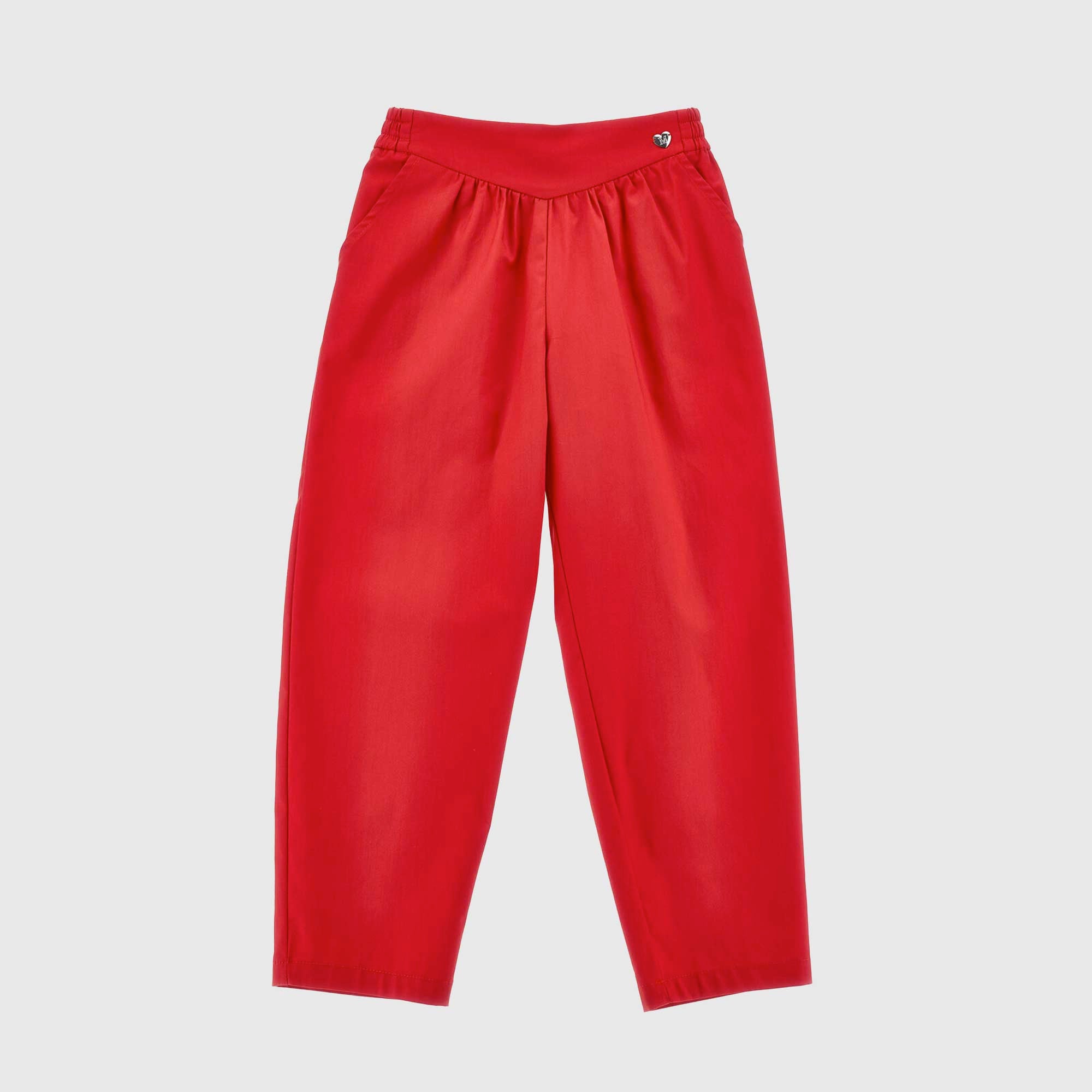 Pantalone Rosso Firmato MONNALISA - annameglio.com abbigliamento moda