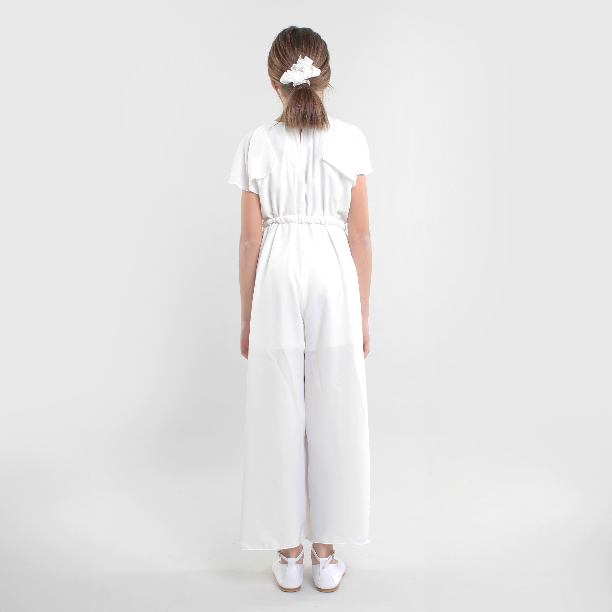 Abito Lungo Bianco Firmato MONNALISA - annameglio.com abbigliamento moda