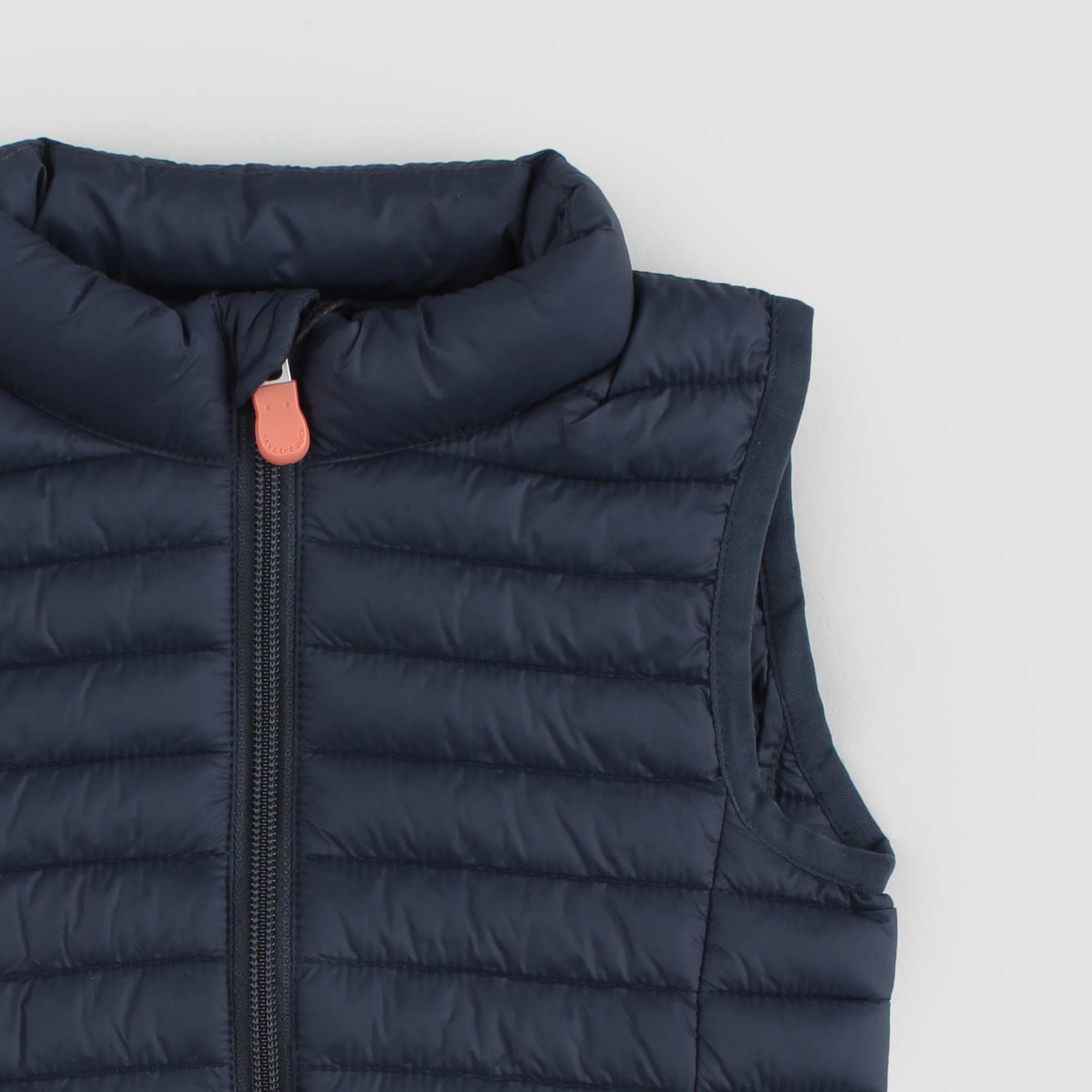 Smanicato Blu Firmato SAVE THE DUCK - annameglio.com abbigliamento moda