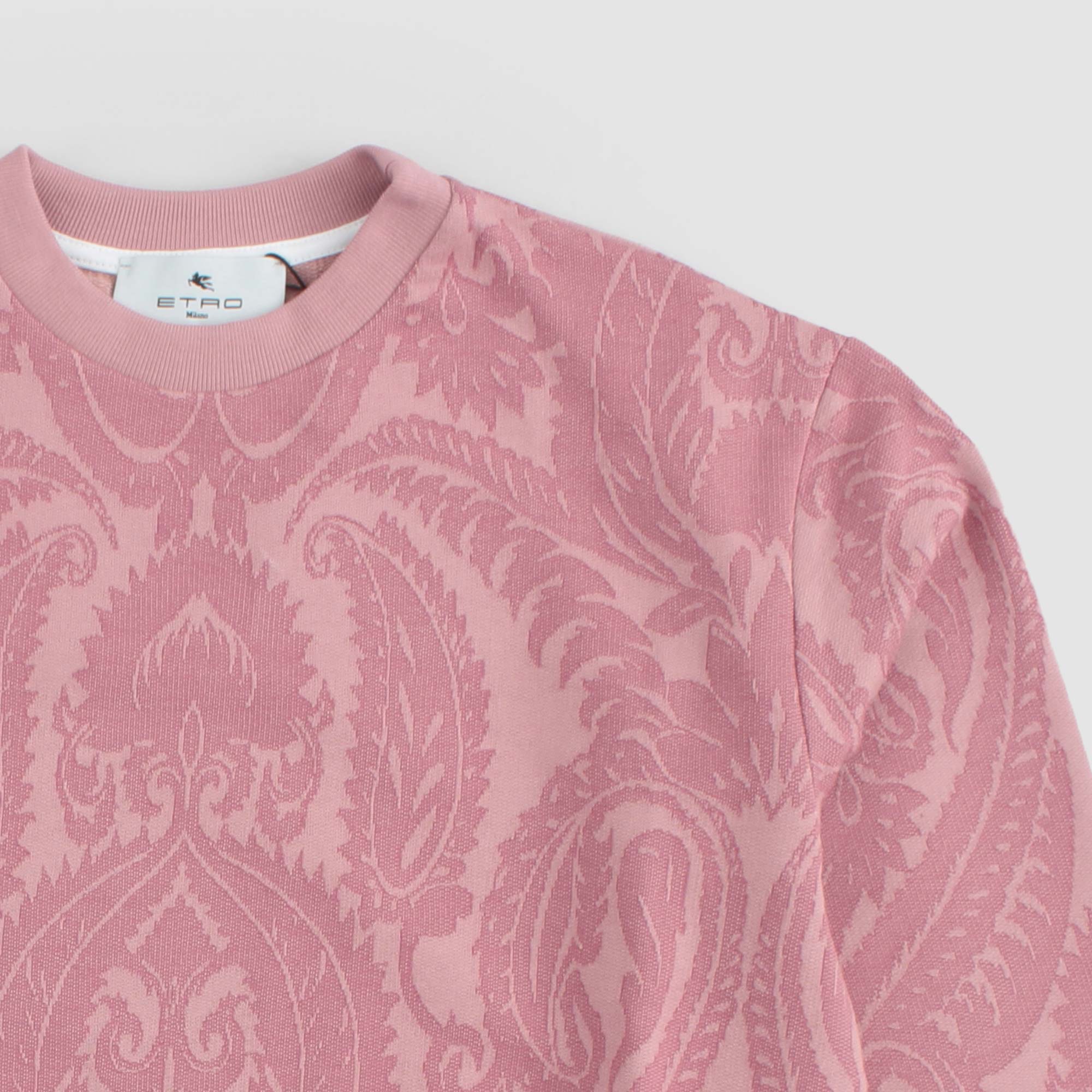 Felpa Rosa Antico Firmata ETRO - annameglio.com abbigliamento moda