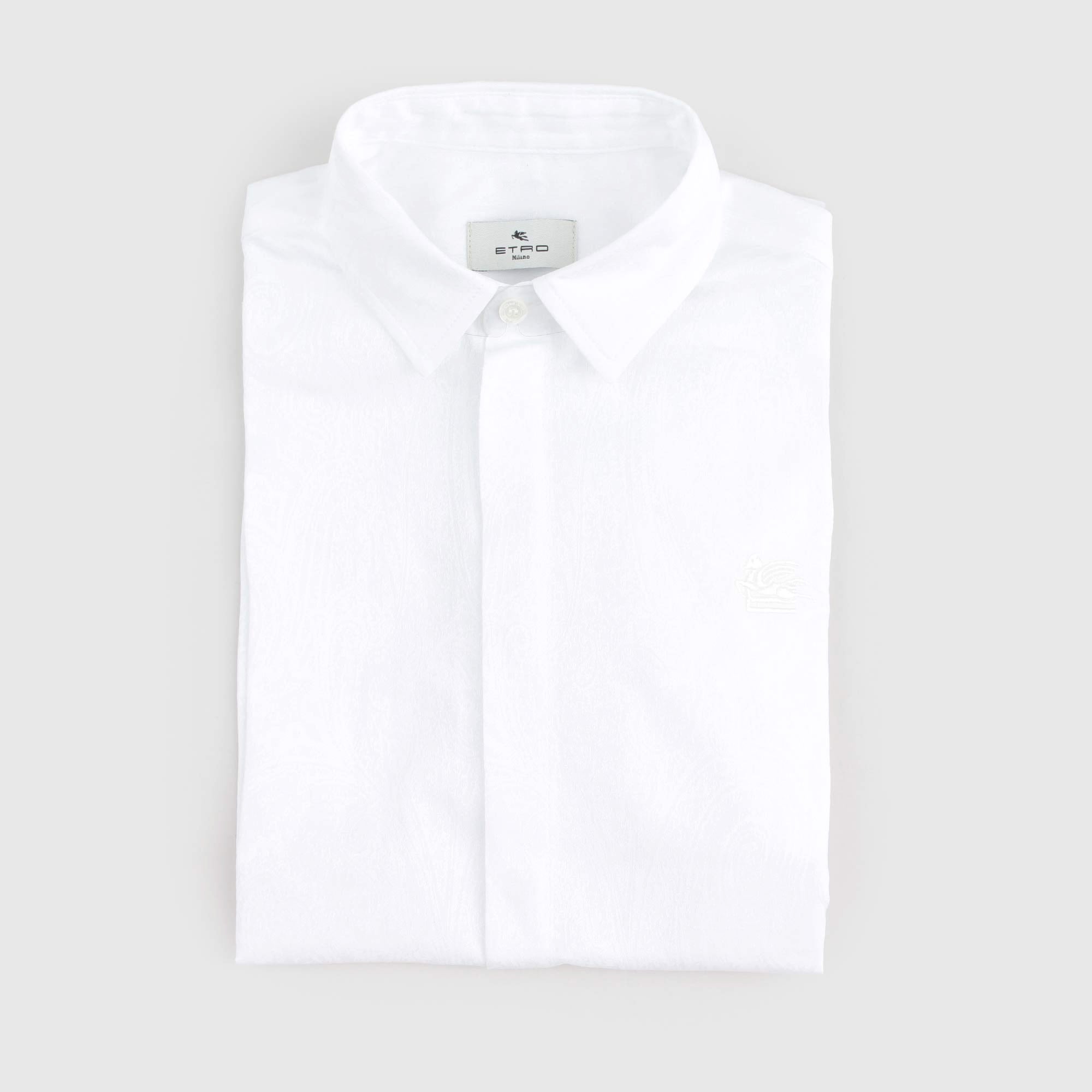 Camicia Bianca Teen Firmata ETRO - annameglio.com abbigliamento moda