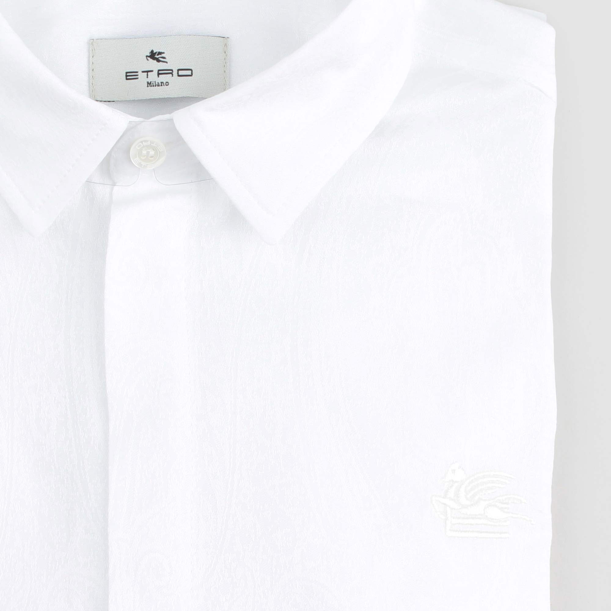 Camicia Bianca Teen Firmata ETRO - annameglio.com abbigliamento moda