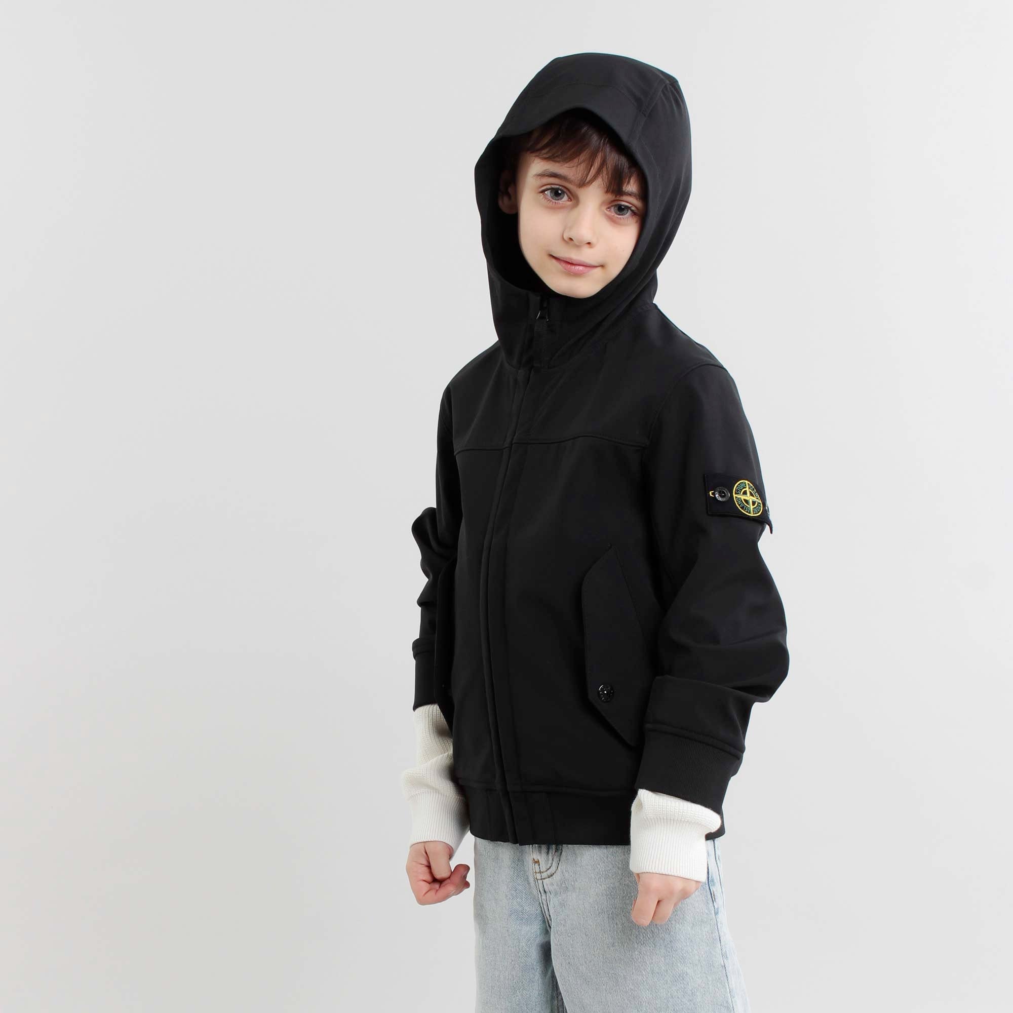 Giacca In Nylon Nero Firmata STONE ISLAND - annameglio.com abbigliamento moda