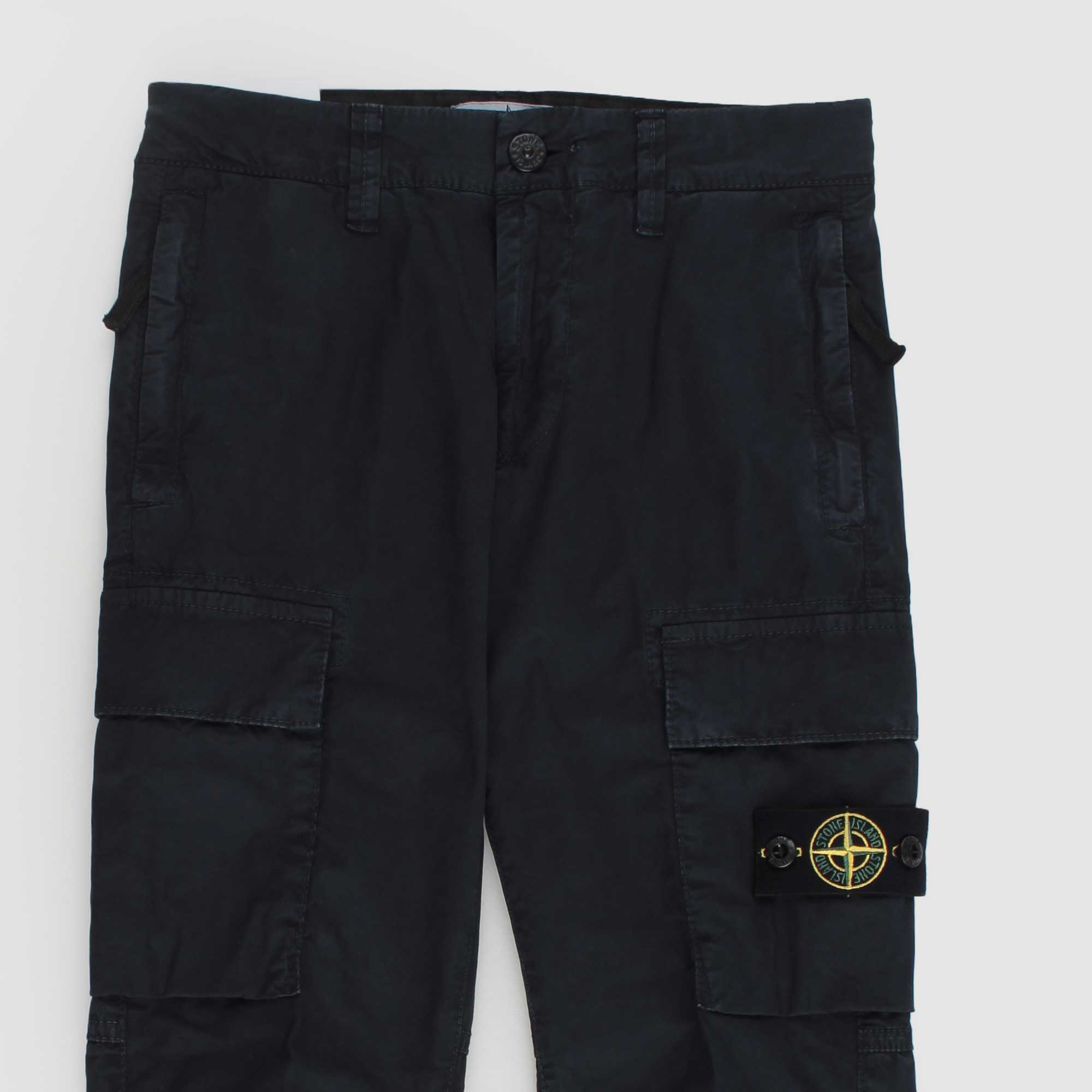 Pantalone Cargo Blue Navy Firmato STONE ISLAND - annameglio.com abbigliamento moda