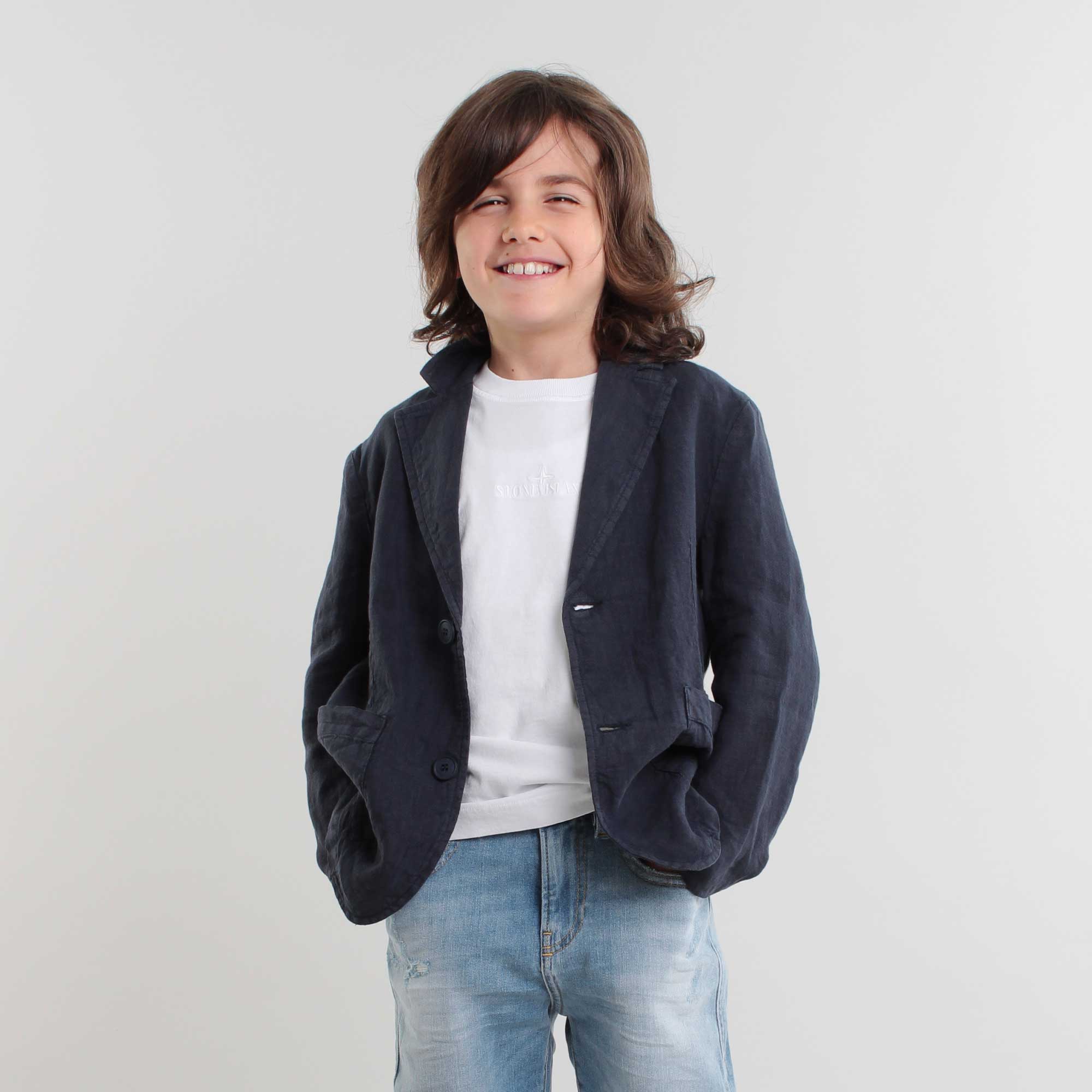 Blazer Blu Firmato ASPESI - annameglio.com abbigliamento moda