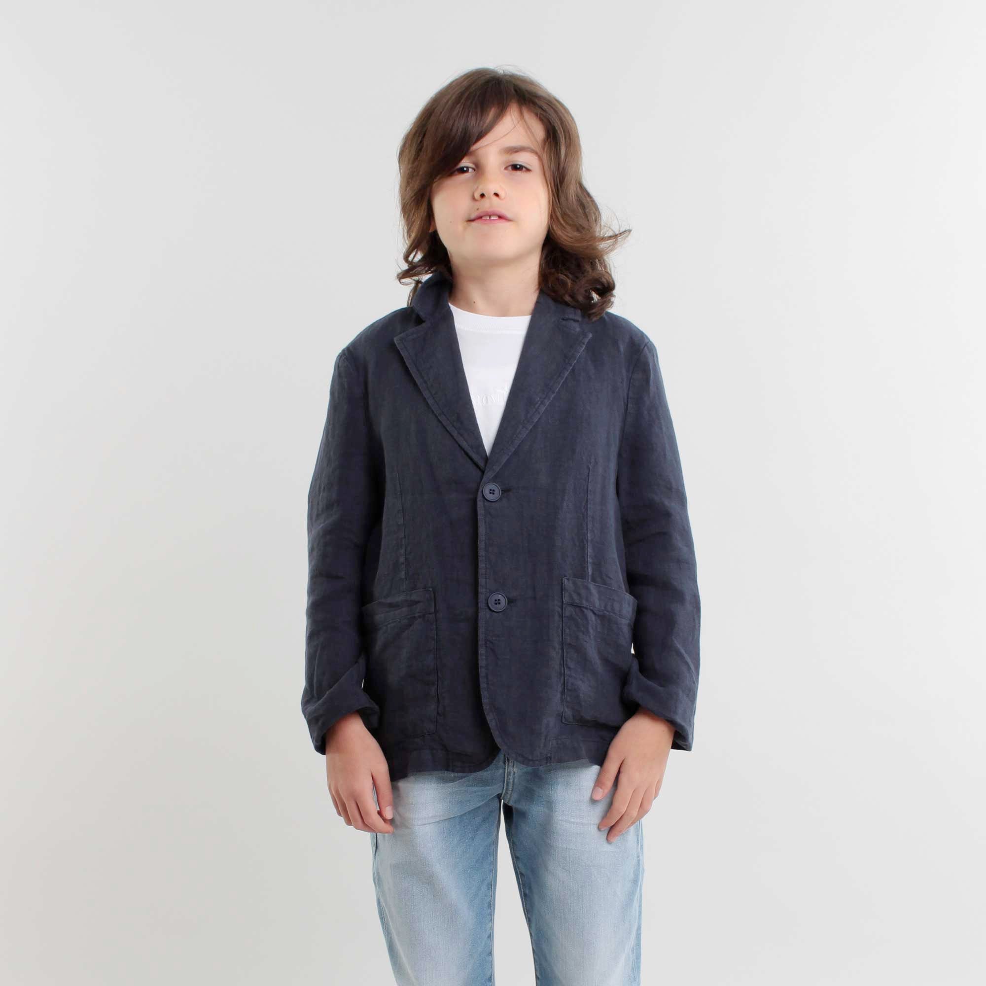 Blazer Blu Firmato ASPESI - annameglio.com abbigliamento moda