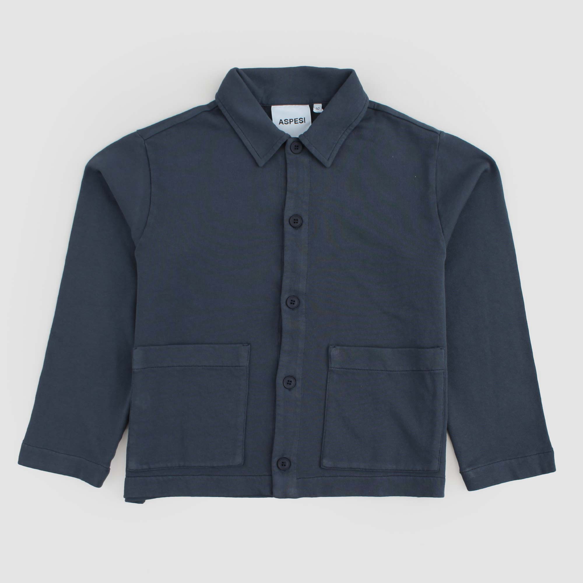 Giacca Camicia Indaco Firmata ASPESI - annameglio.com abbigliamento moda