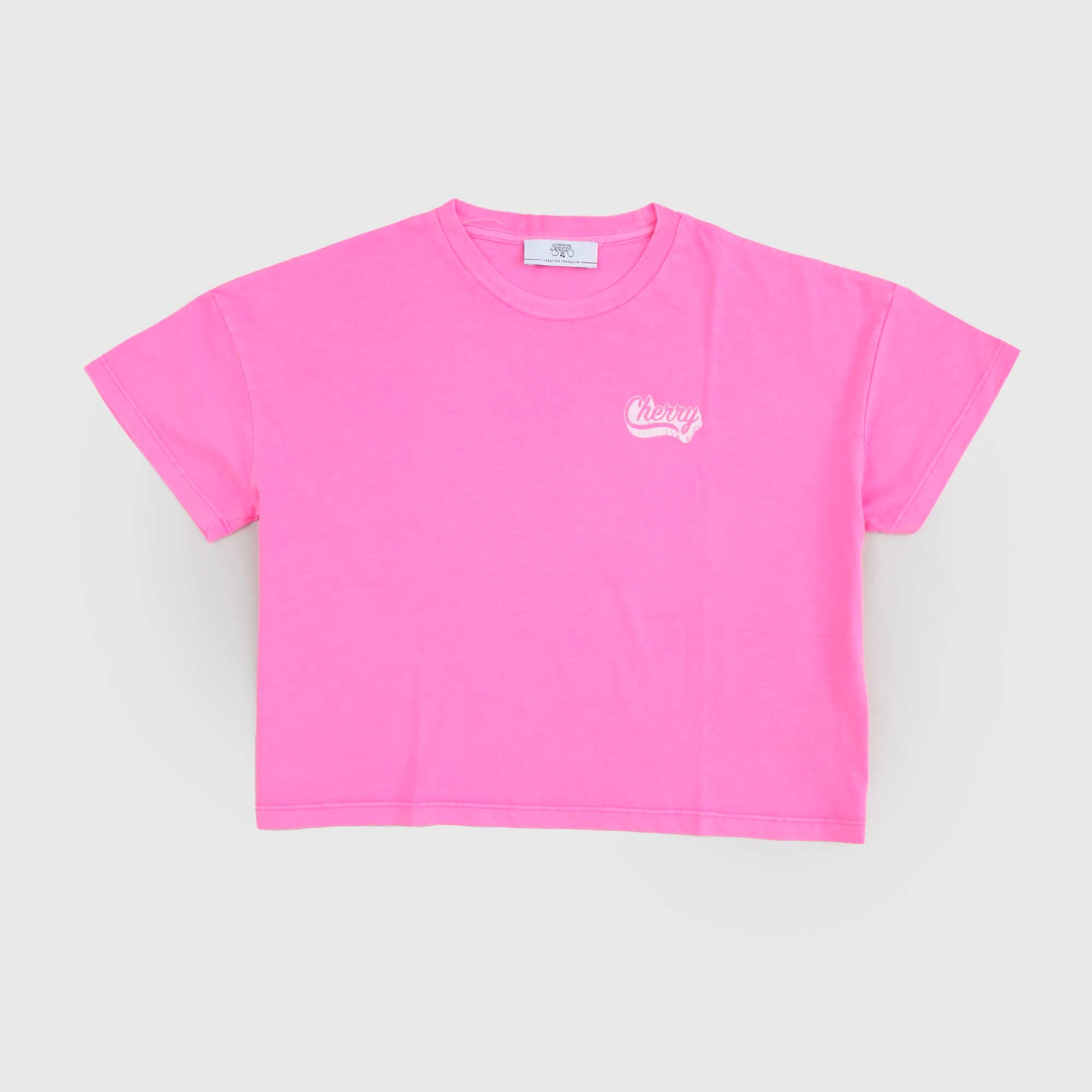 T-shirt Fucsia Firmata LE TEMPS DE CERISES - annameglio.com abbigliamento moda